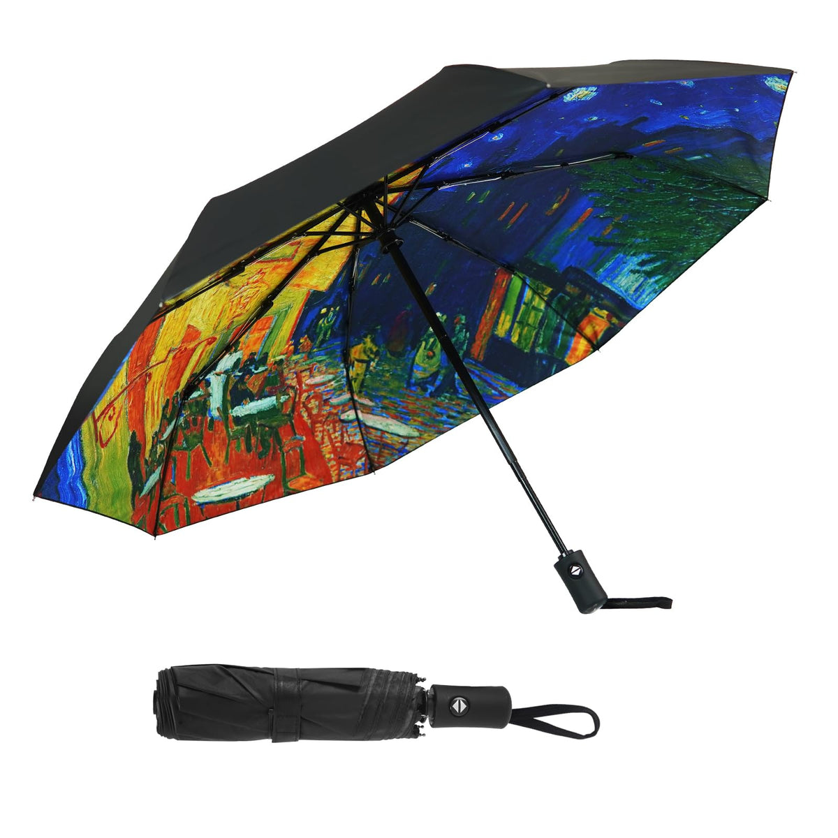 SY COMPACT Travel Umbrella Windproof Automatic Unbreakable UV Protection