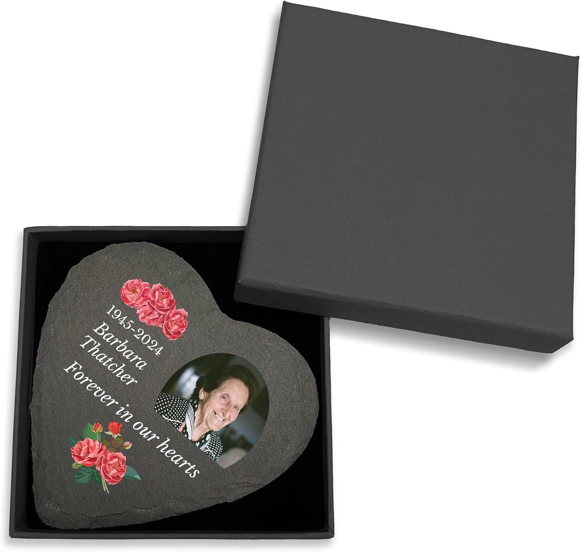 You Personalise UV Printed Photo Memorial Grave Marker Personalised Photo