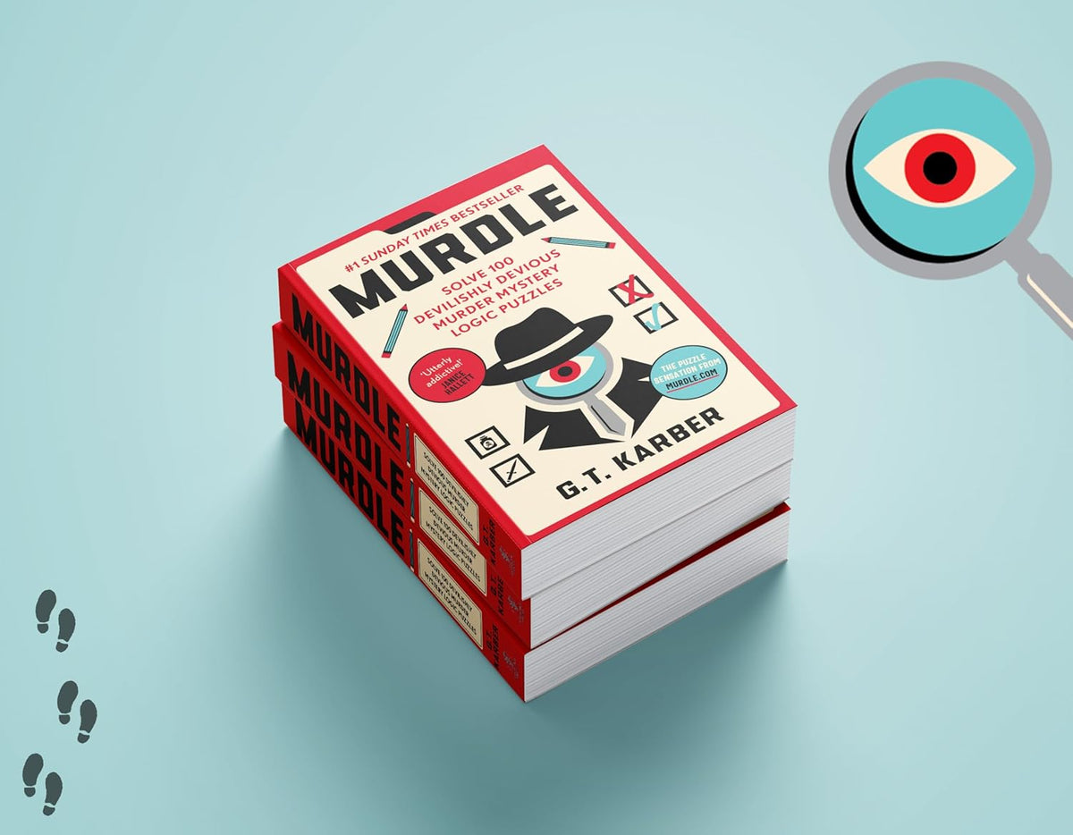 Murdle: #1 SUNDAY TIMES BESTSELLER: Solve 100 Devilishly Devious Murder Mystery Logic Puzzles (Book 1) (Murdle Puzzle Series)