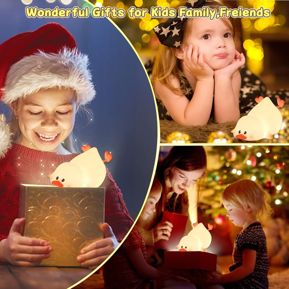 ZKLiLi Cat Night Light for Kids,Cute Night Lamp for Nursery,Squishy Silicone Touch Lights Portable, Gift for Birthday and Christmas for Kids Baby Children (Battery Cat)