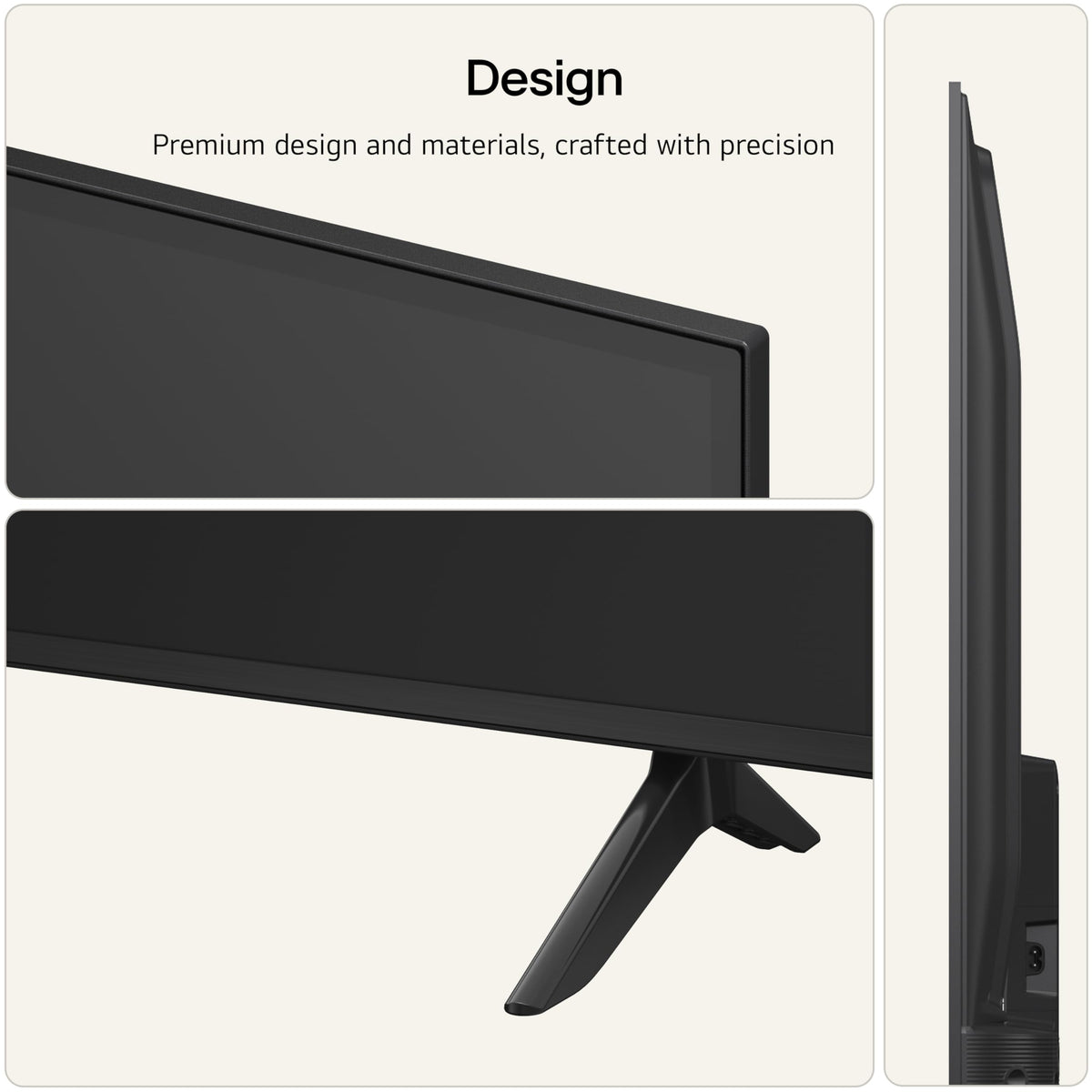 LG 50NU800B6LC Nano UHD AI NU80 4K Smart TV, α7 Processor Gen9, 60Hz, HDR10, Filmmaker Mode™, Google Cast, Apple AirPlay 2, Model Year 2026