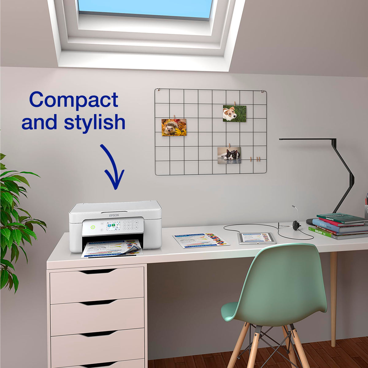 Epson Expression Home XP-5200 Precision Core 3-in-1 Ink Multifunction Printer, Scanner, Copier, WiFi, 1440dpi, Duplex, 2.4 Inch Display, DIN A4, incl. 3 Months Readyprint Flex Trial