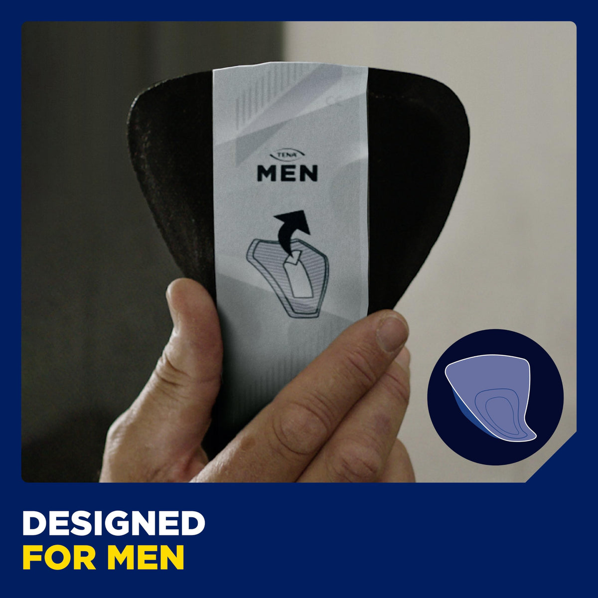 TENA Men Protective Underwear, Large, Level 4 for Heavy Bladder Weakness x 40