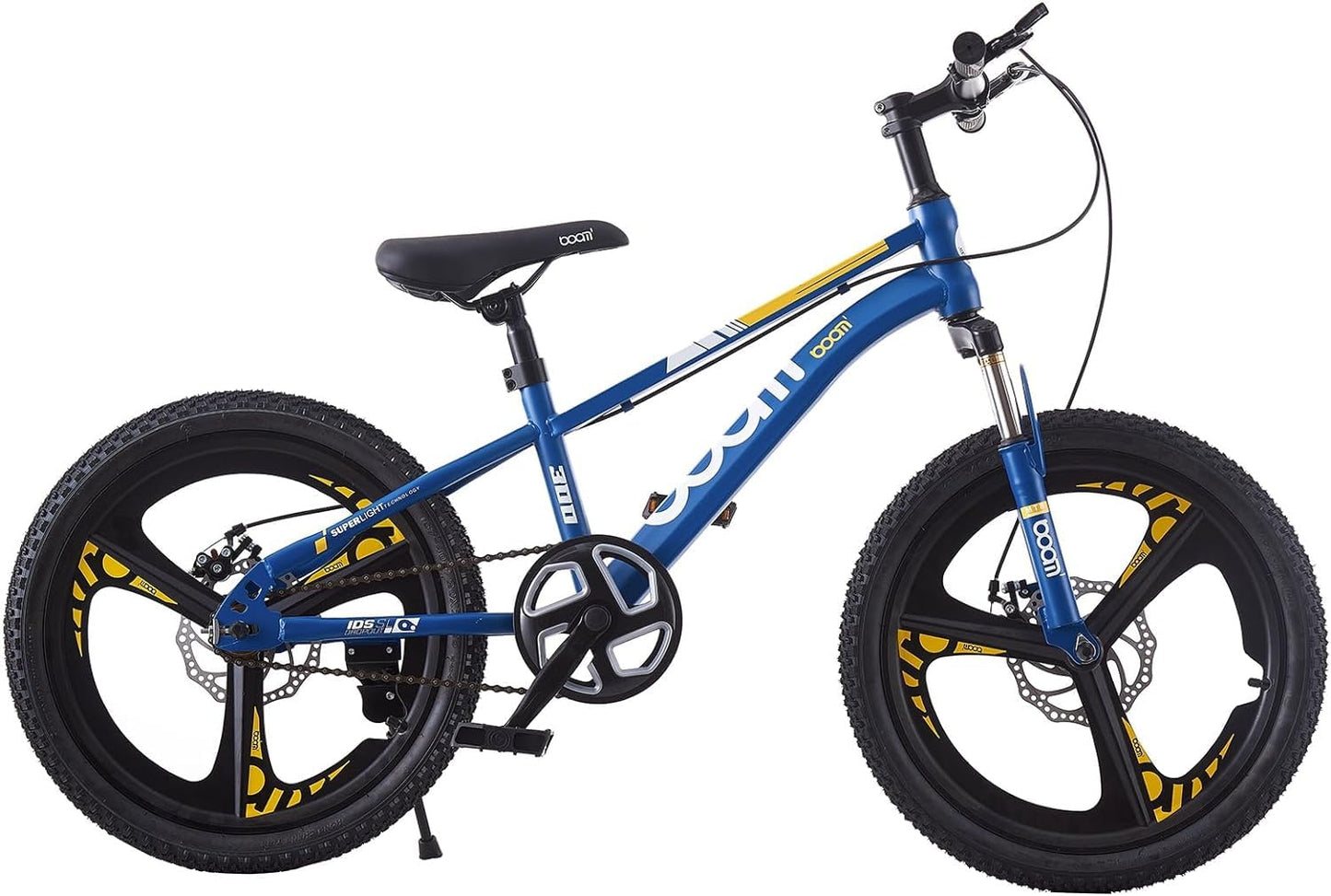 BSTSEL Kids Bike 18" 20" 22" 24" Inch Youth Bike Shock Absorber Bike,12.25-Inch Frame,V-Brakes,Suitable for 9-14 Year Old Boys and Girls Mountain Bikes Pink Blue Bicycle