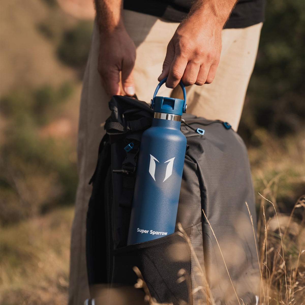 Sparrow Insulated Water Bottle 500ml/750ml/1L/1.2L Metal Drinks Bottle