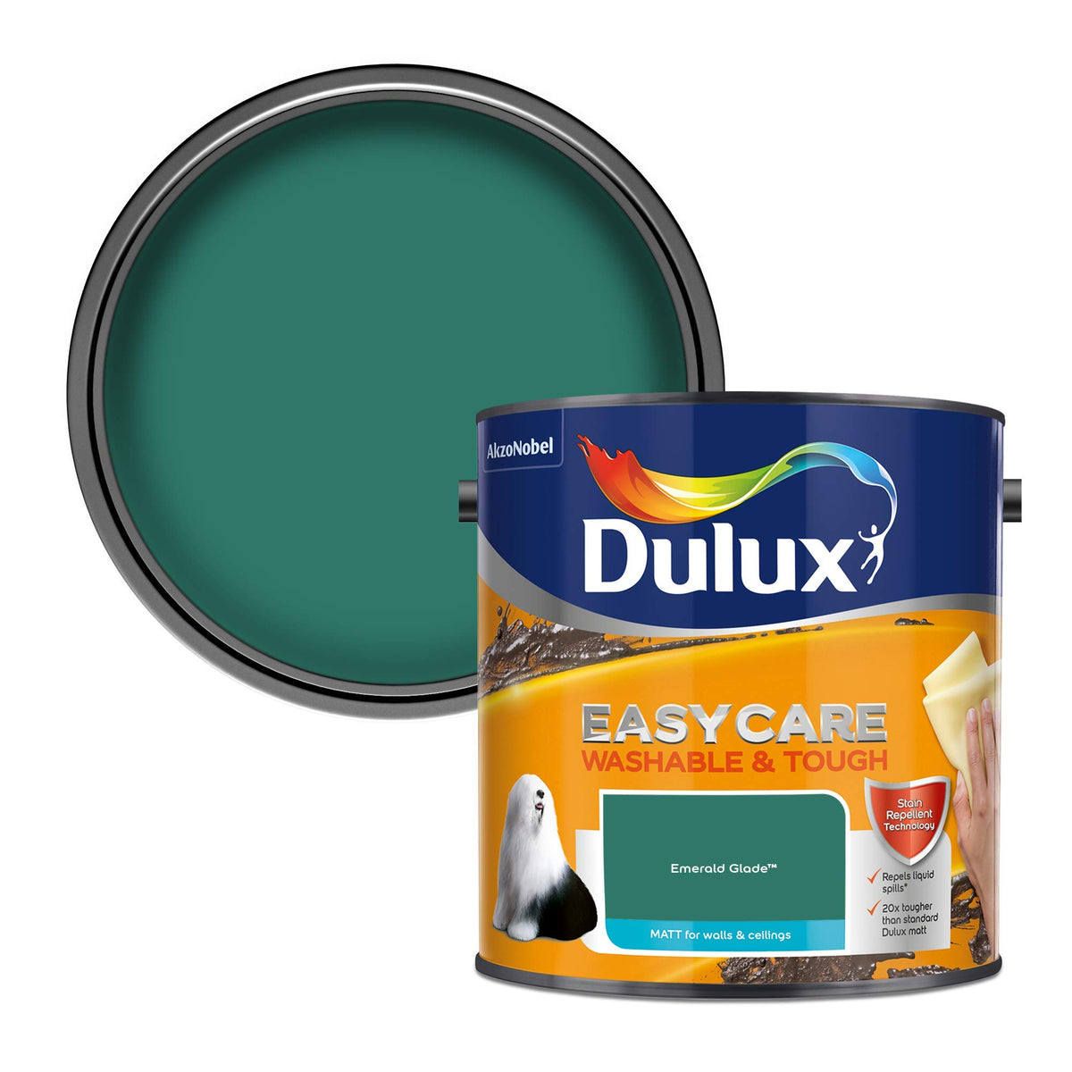 Dulux Easycare Washable & Tough Tester Paint, Tranquil Dawn, 30 ml