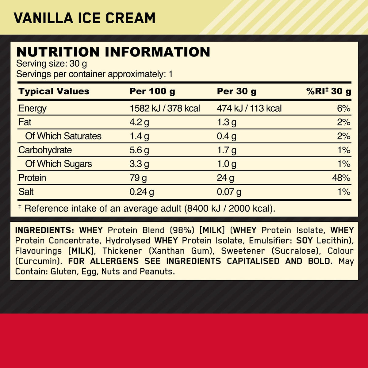Optimum Nutrition Gold Standard 100% Whey Muscle Building and Recovery Protein Powder With Naturally Occurring Glutamine and BCAA Amino Acids, Double Rich Chocolate Flavour, Pack of 24, 24 x 31g