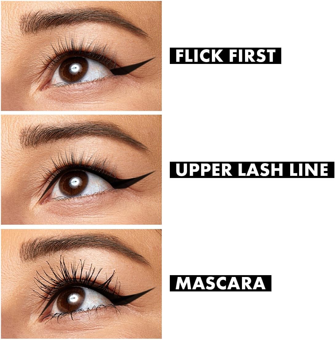 NYX Professional Makeup Eye Liner, Epic Ink Waterproof Liner, Black