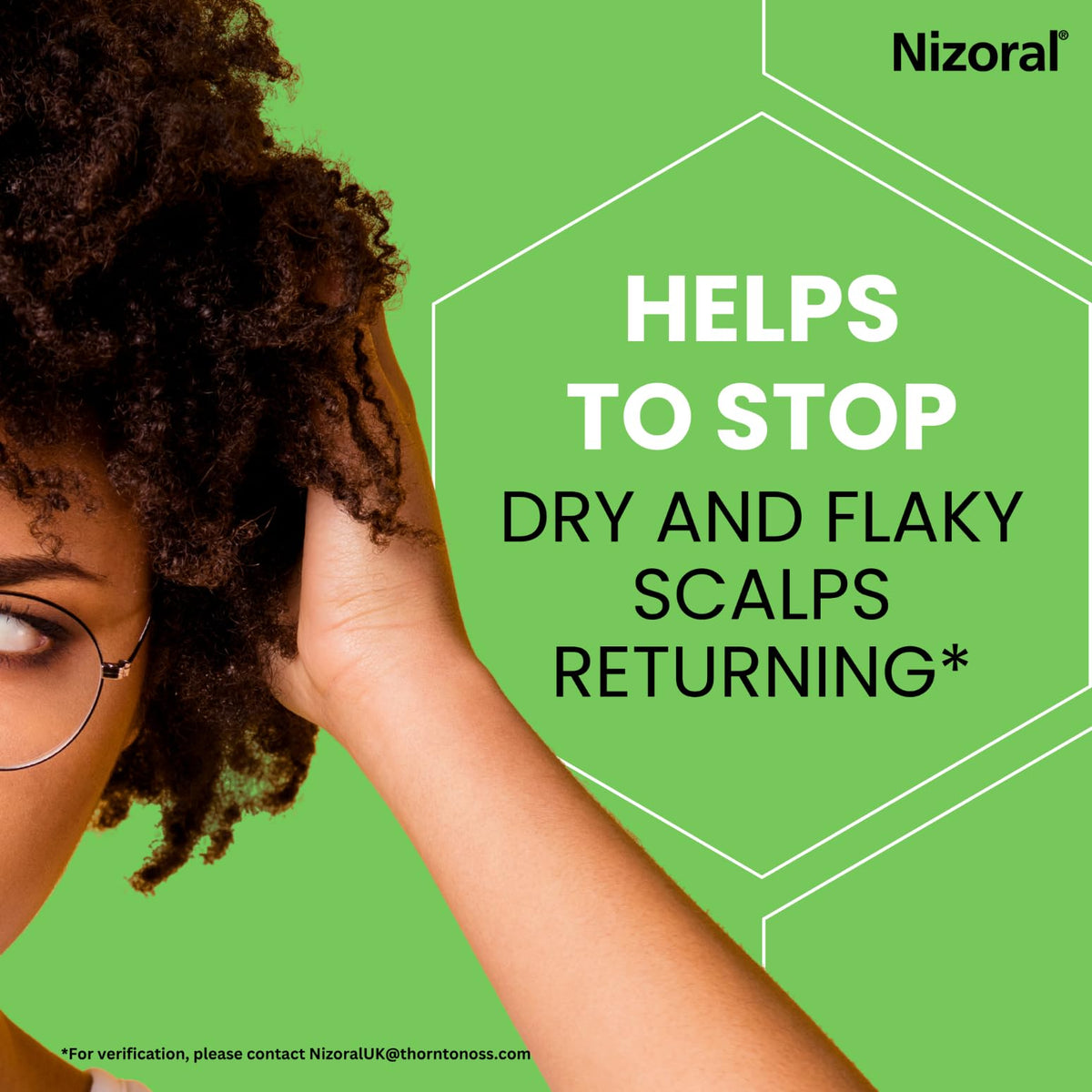 Nizoral Scalp Soothing Leave-In Treatment for Dry Itchy Scalp, 100ml