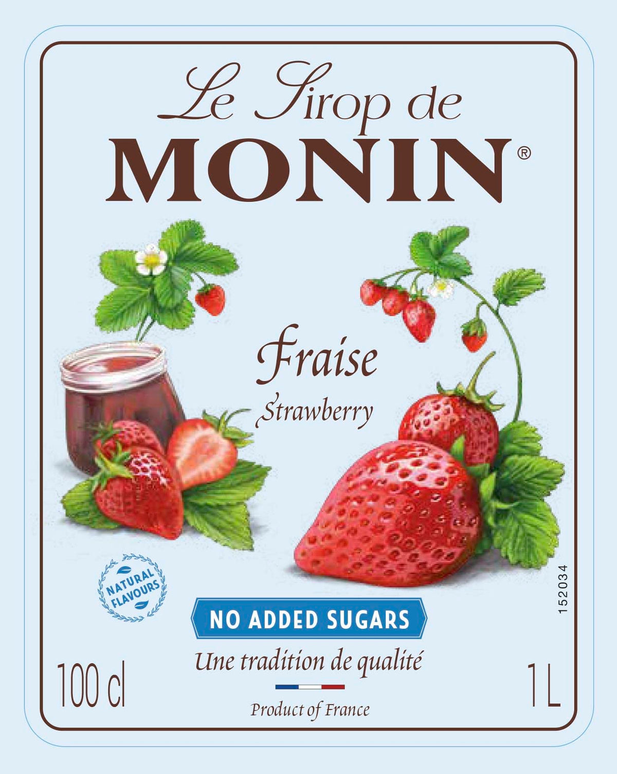 MONIN Premium Caramel Sugar Free Syrup 1L for Coffee and Cocktails. Vegan-Friendly, Allergen-Free, 100 Percent Natural Flavours and Colourings. Sugar-Free Coffee Syrup