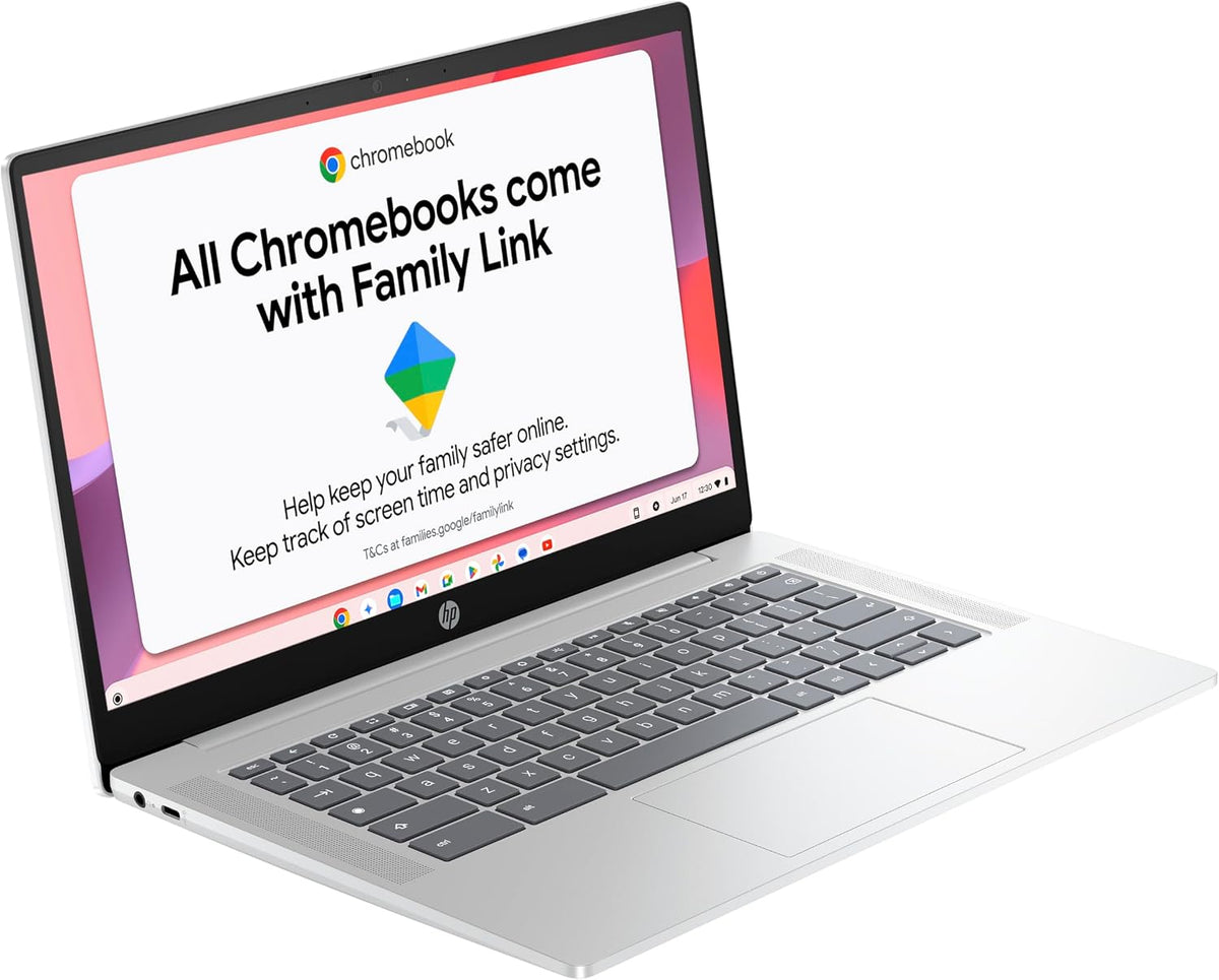 HP Chromebook 14" | Intel N100 Processor | 8 GB RAM | 128 GB UFS | Full HD