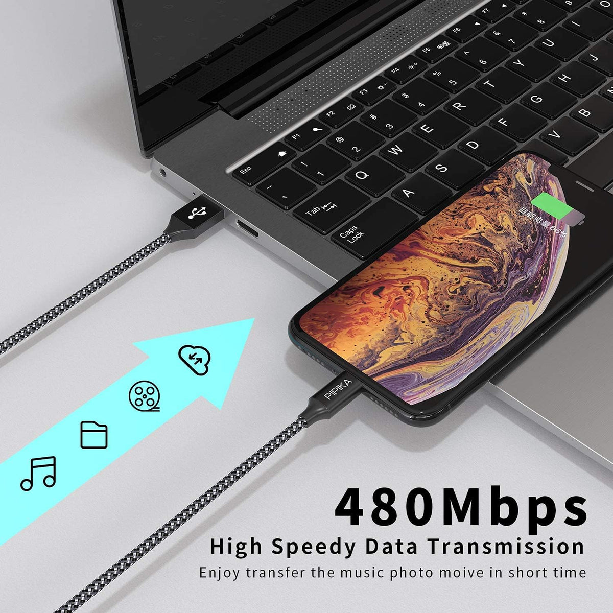 iphone Charger Cable 3M 2Pack [Apple Mfi Certified] Fast Charger iphone Apple power Delivery Charging Cord For iphone14/13/12/12promax/12mini/11/11pro/xs/max/xr/x/8/8plus/ipad