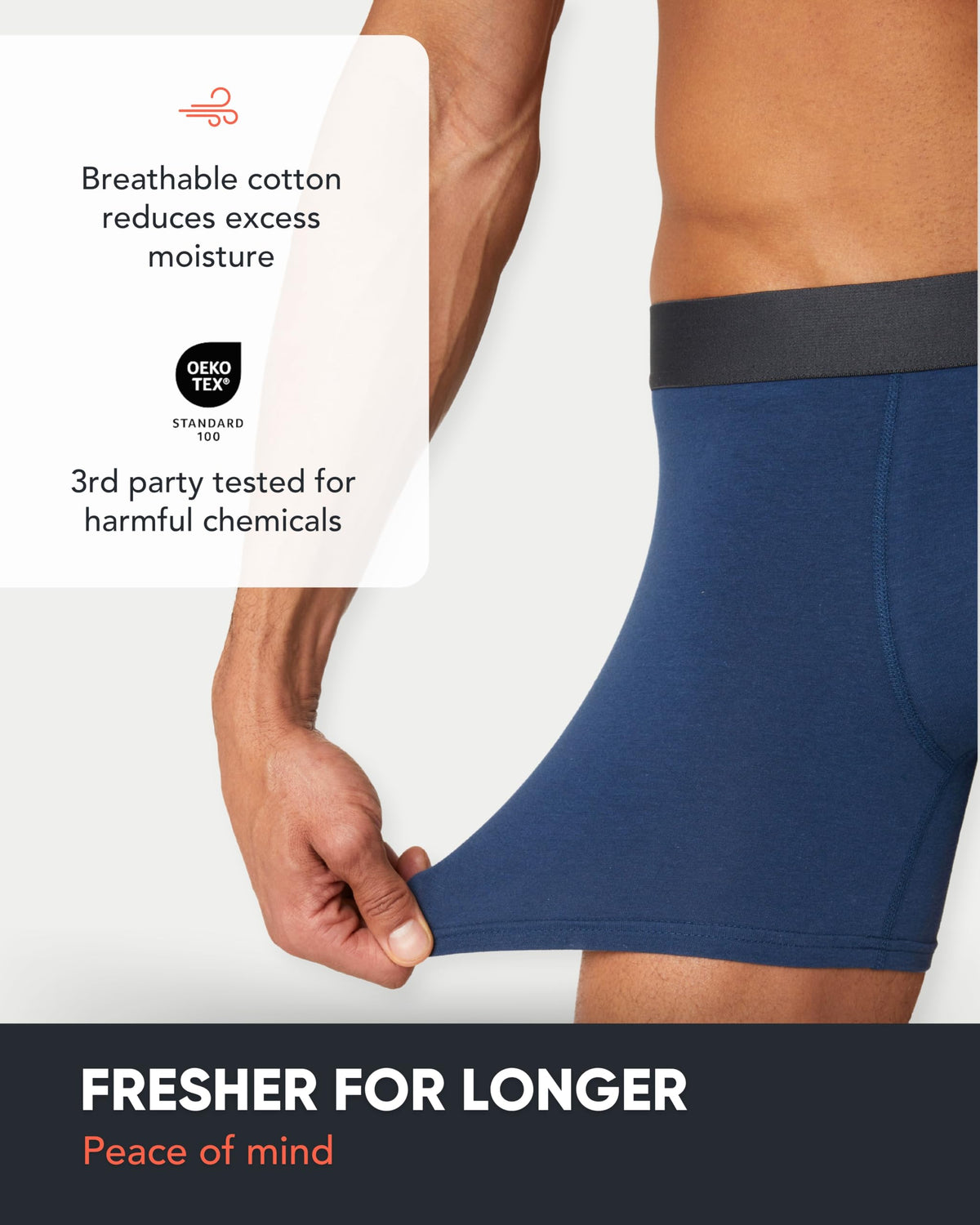 FM London 7-Pack Mens Boxers, Cotton Rich, Soft & Stretchy Mens Underwear