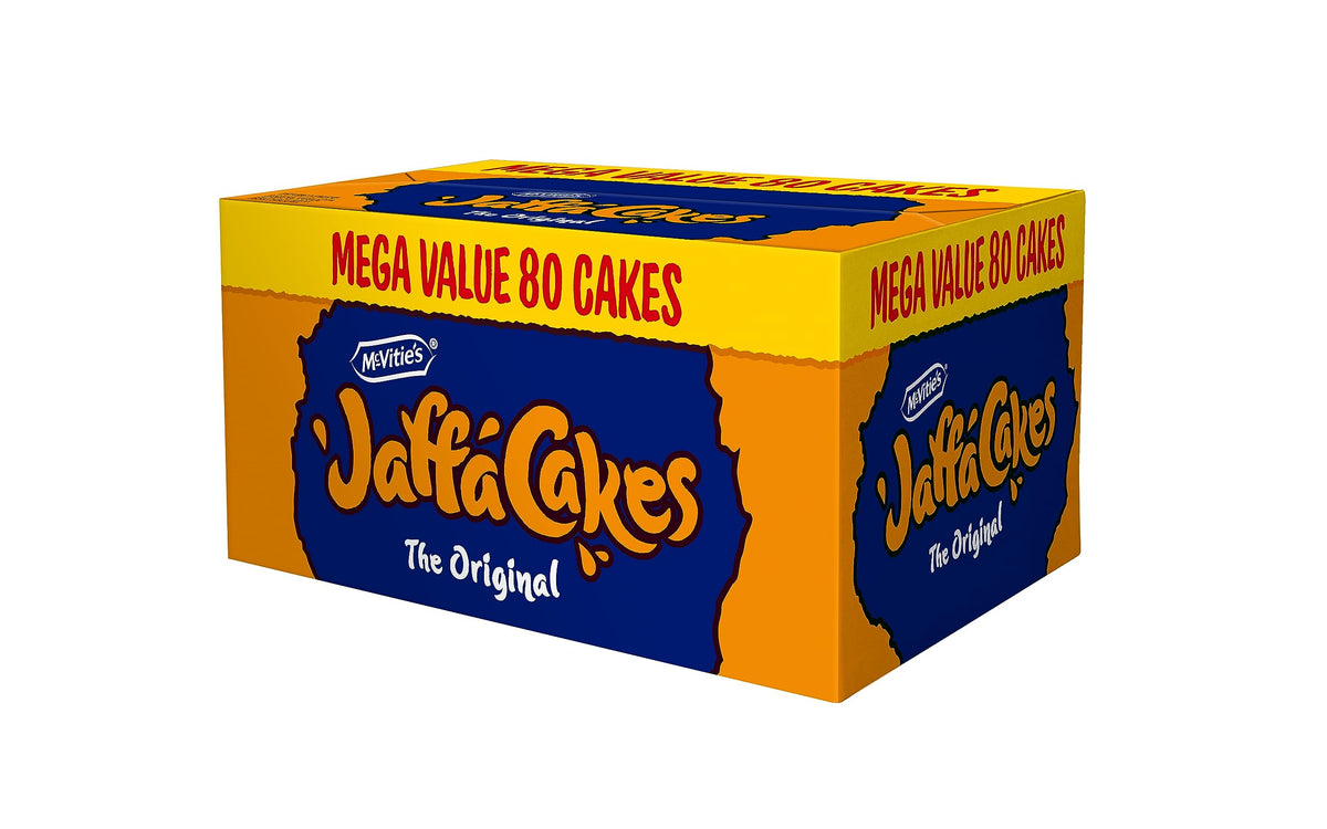 McVitie's Jaffa Cakes Original Biscuits Snack Pack, 6 x 3 Cakes, 198 g