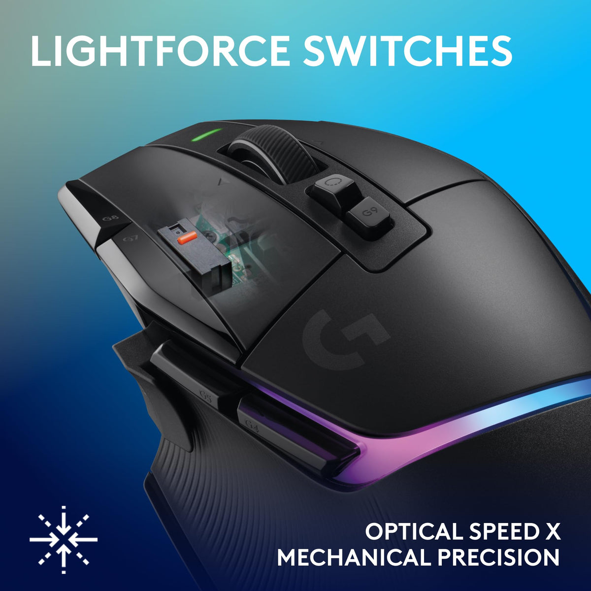 Logitech G G502 X PLUS Lightspeed Wireless RGB Gaming mouse
