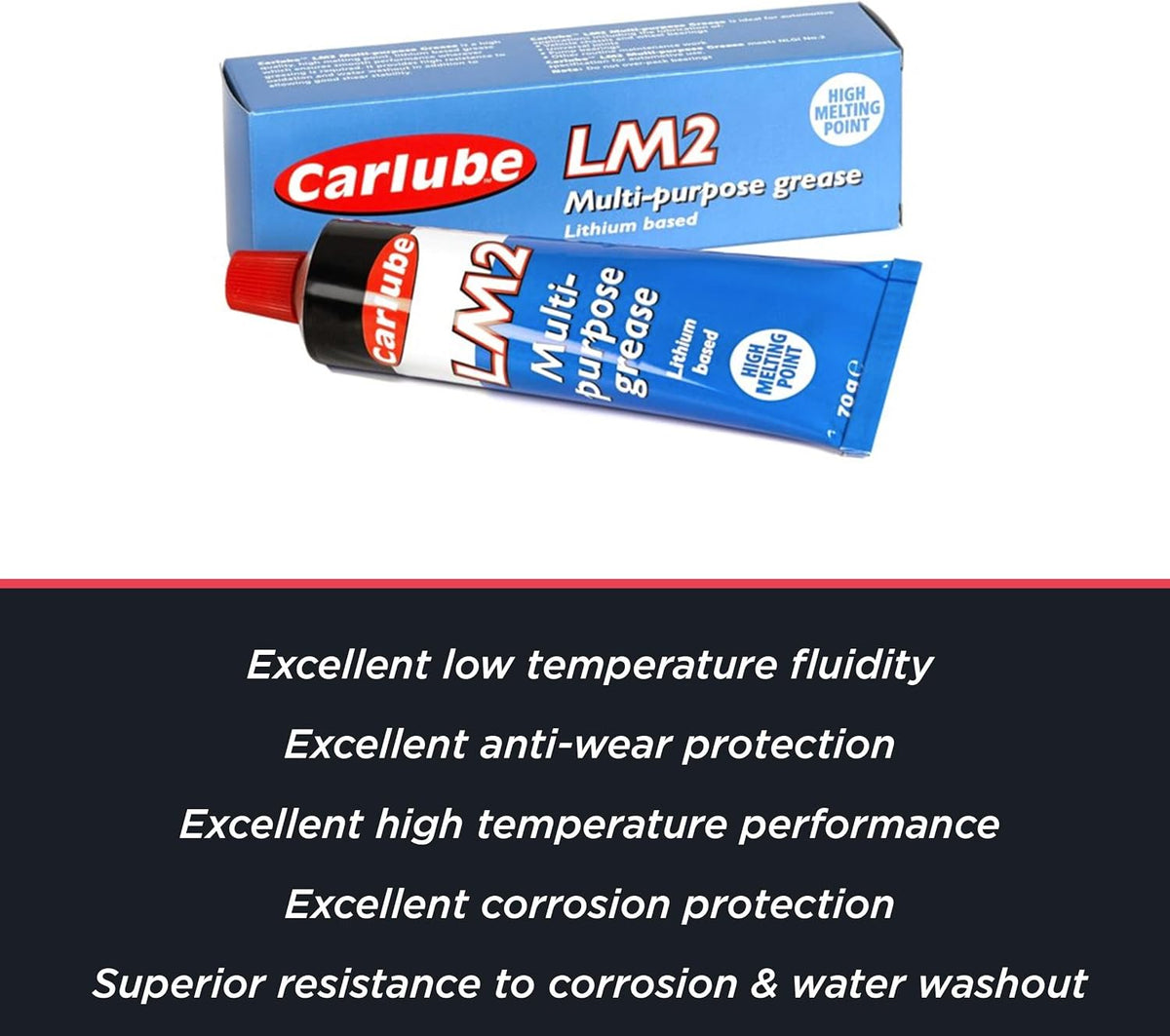 TETROSYL LTD Carlube Xmg070 Lithium Multi-Purpose Grease
