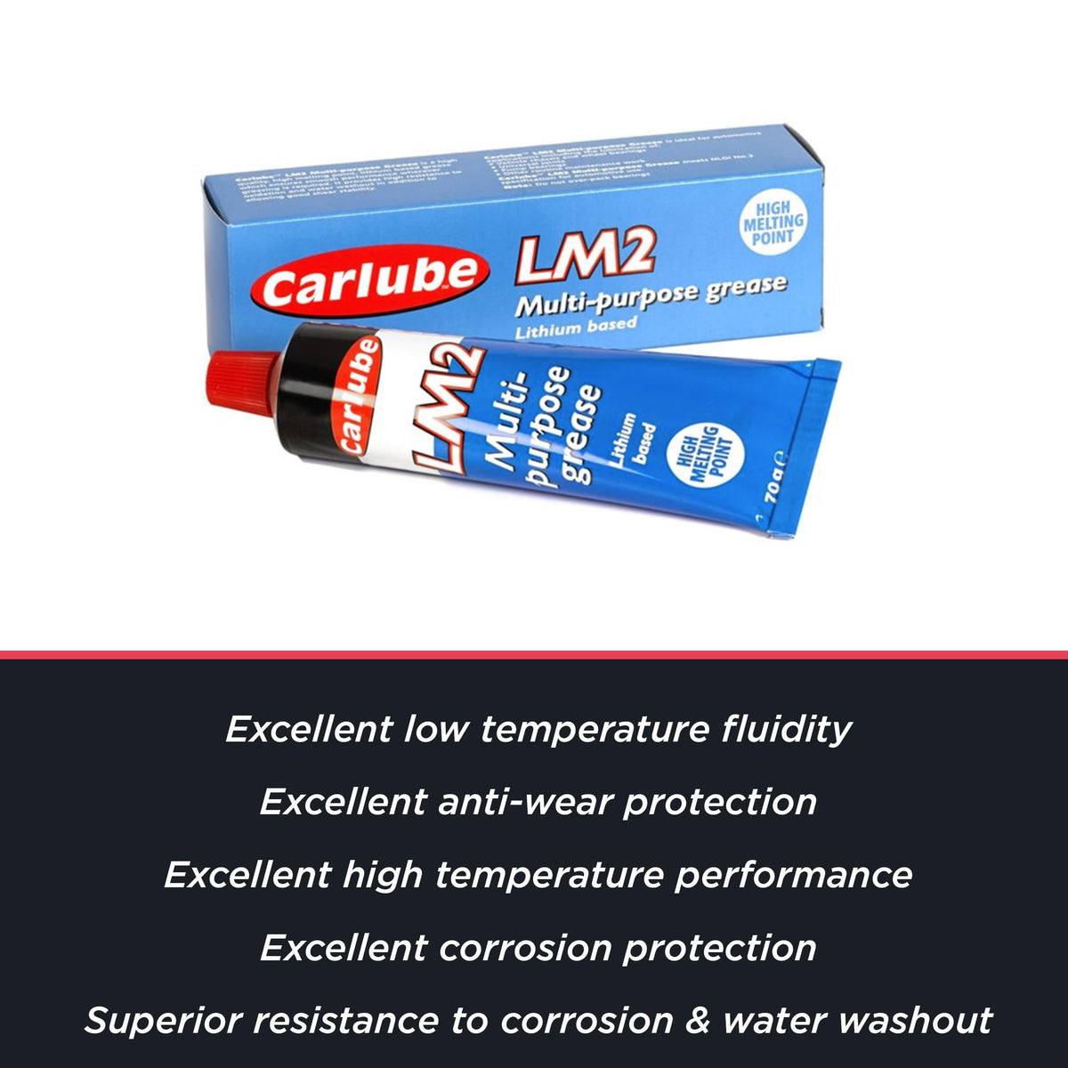 TETROSYL LTD Carlube Xmg070 Lithium Multi-Purpose Grease