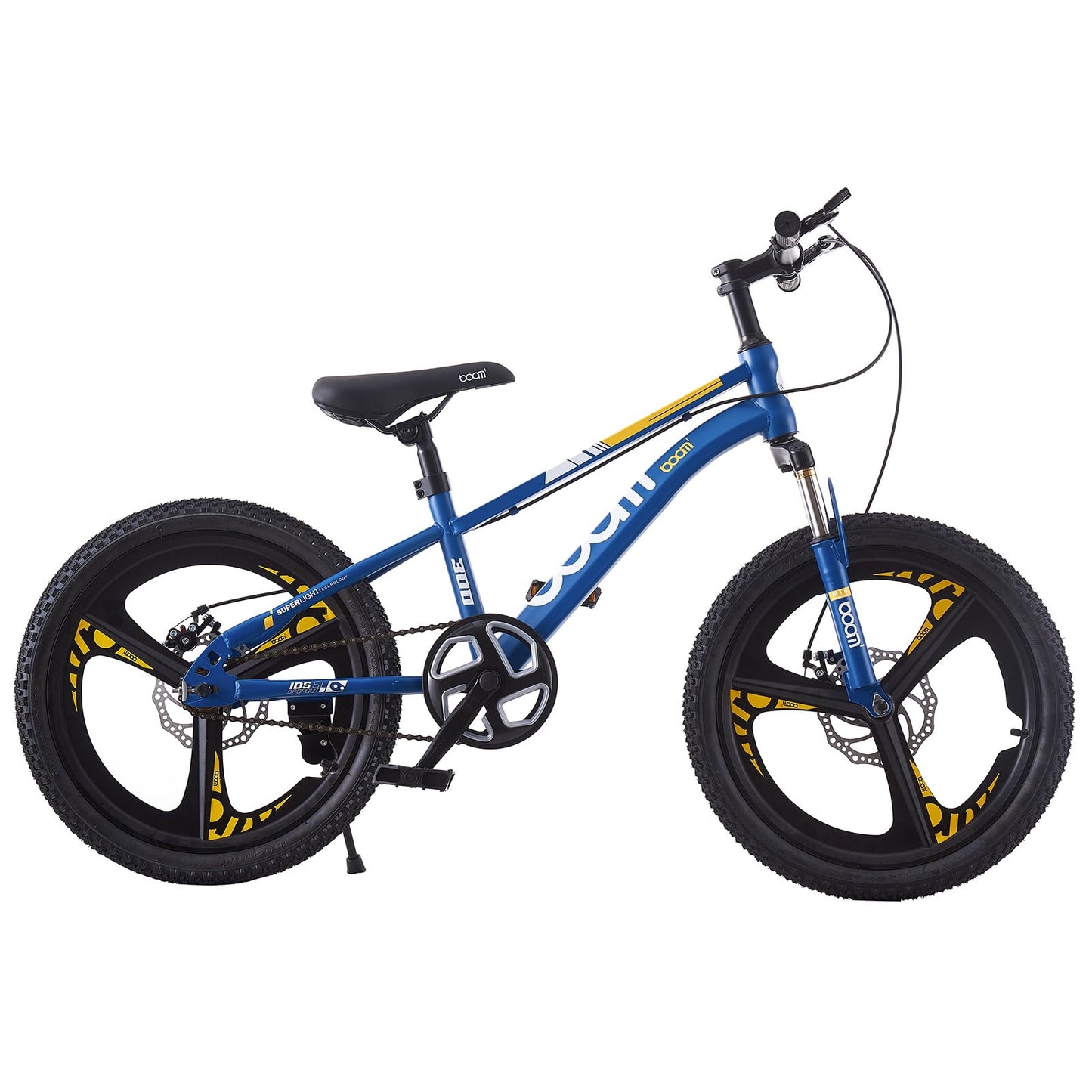 BSTSEL Kids Bike 18" 20" 22" 24" Inch Youth Bike Shock Absorber Bike,12.25-Inch Frame,V-Brakes,Suitable for 9-14 Year Old Boys and Girls Mountain Bikes Pink Blue Bicycle