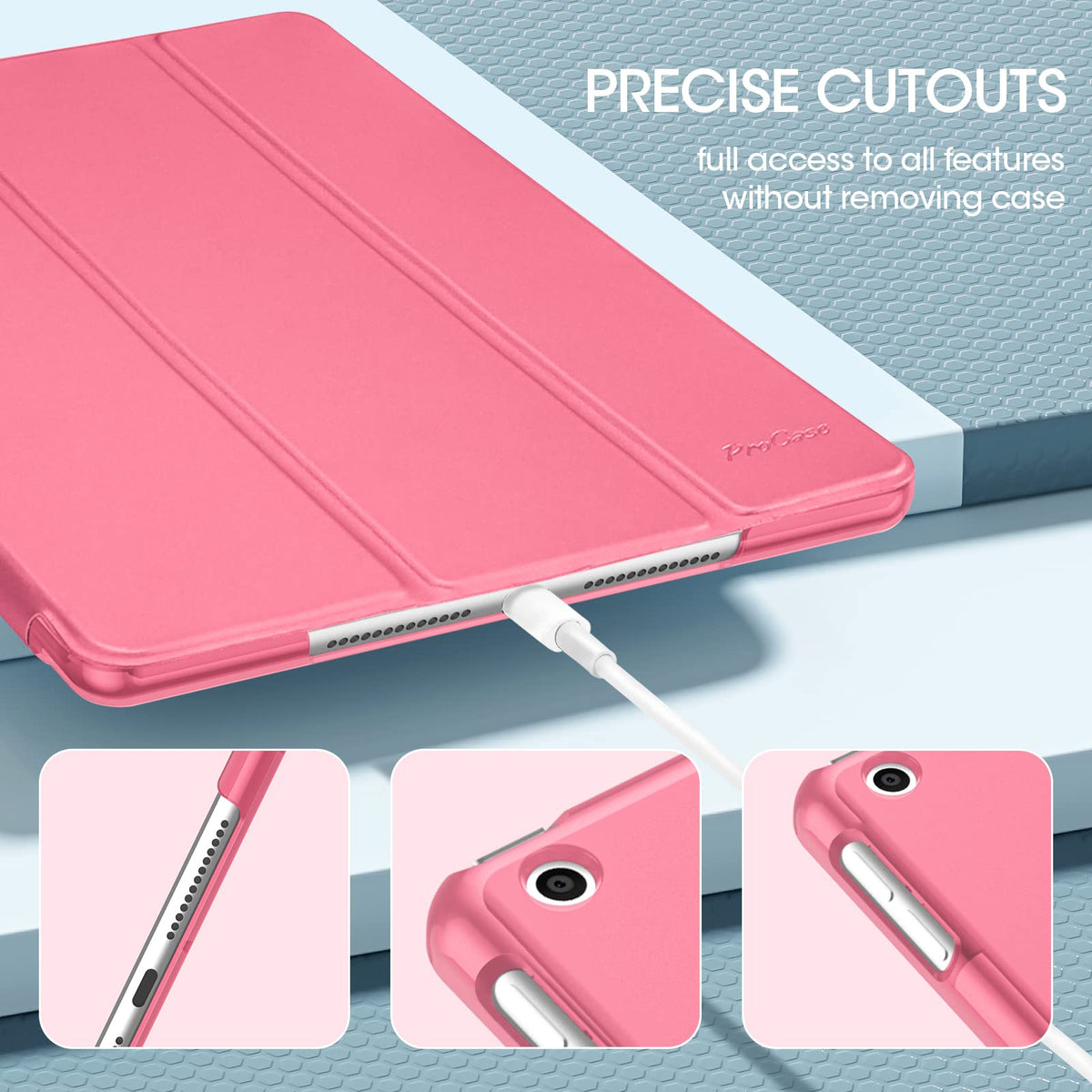 ProCase for iPad 9th/ 8th/ 7th Generation Case 10.2 Inch (Navy)