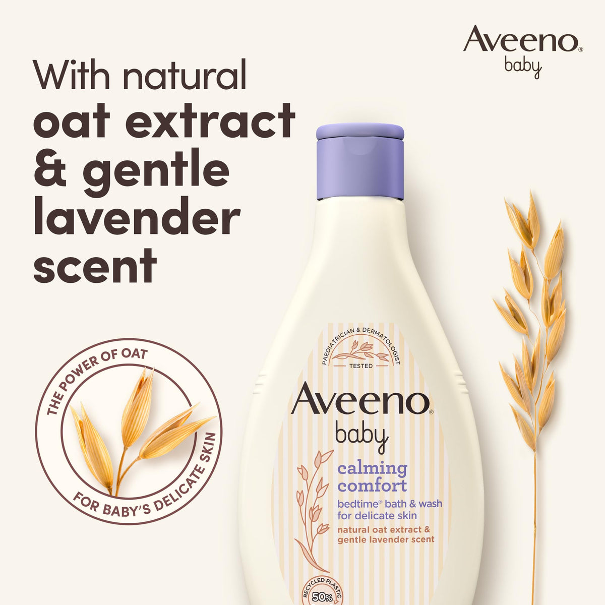 Aveeno Baby Calming Comfort Bedtime Lotion for Baby's Delicate Skin 150ml