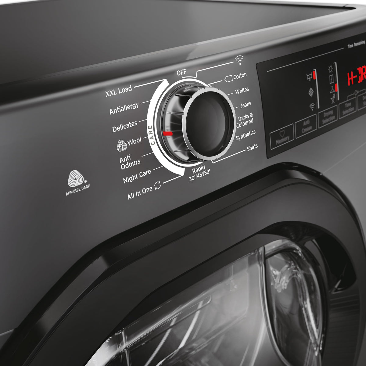 Hoover H-DRY 350 Condenser Tumble Dryer, 9kg, White, B Class