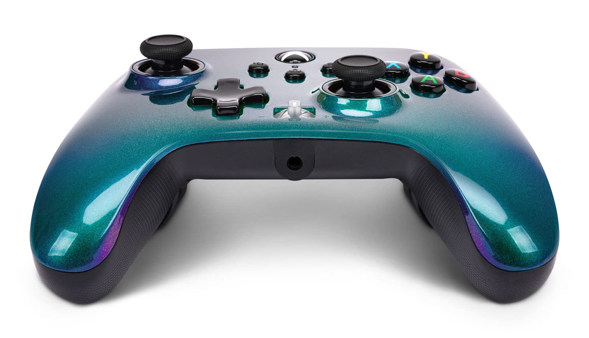 PowerA Enhanced Wired Controller for Xbox Series X|S, Wired Video Game Controller, Gamepad for Xbox X and S, Officially Licenced by Xbox, 2 Years Manufacturer Warranty - Purple Hex