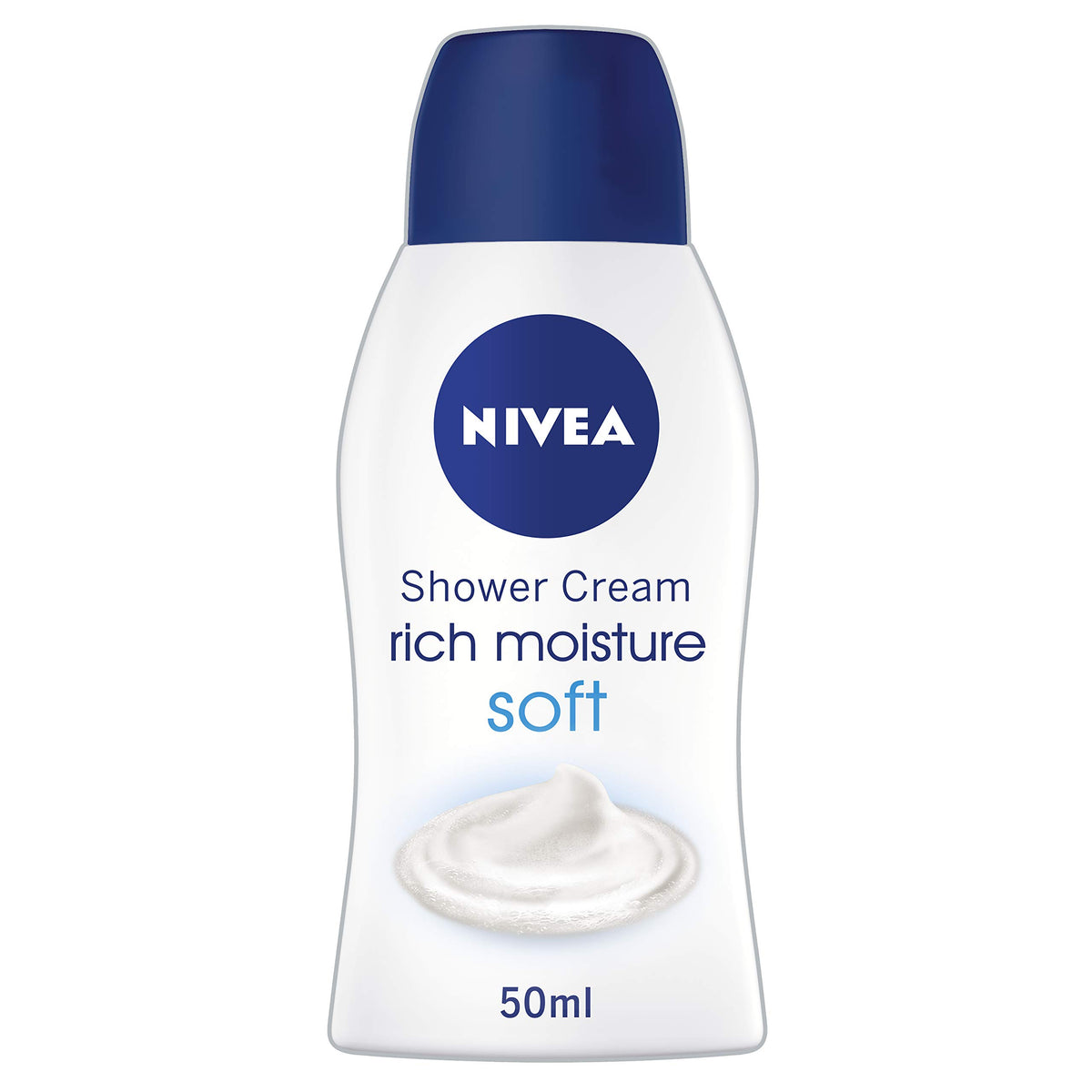 NIVEA Care Shower Creme Soft (250 ml) Enriched with Almond Oil, Moisturising Gel Body Wash, Skin Moisturiser with Mild Scent