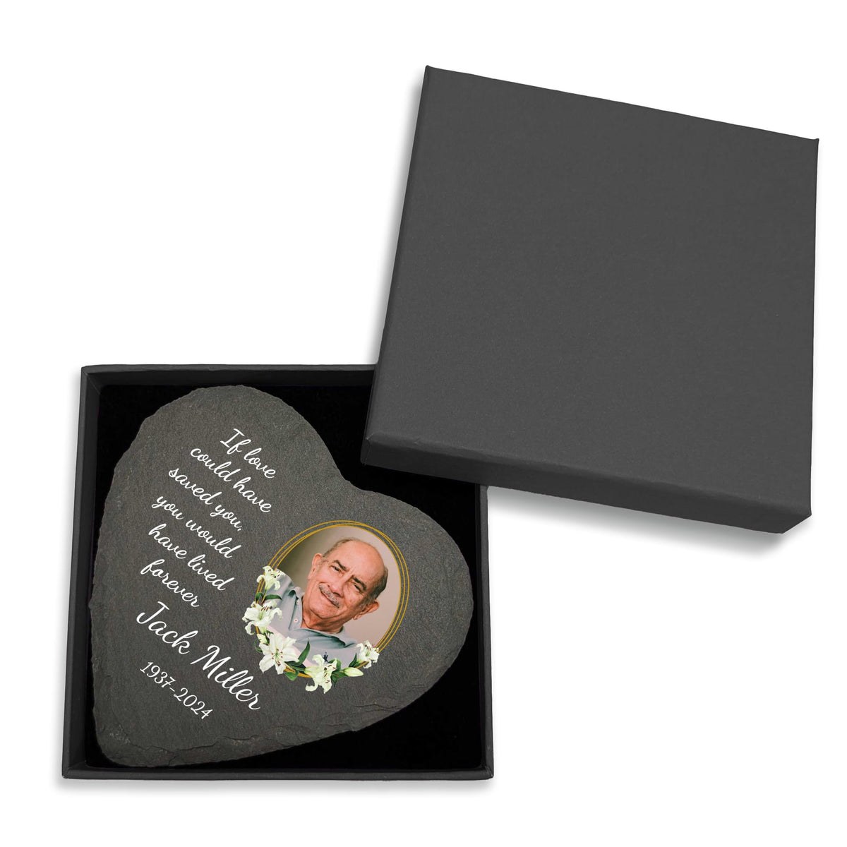 You Personalise UV Printed Photo Memorial Grave Marker Personalised Photo