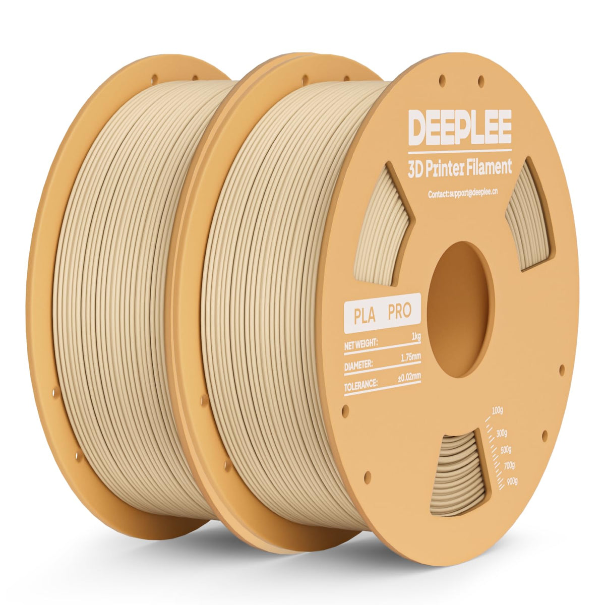 DEEPLEE PLA Filament 1.75mm PLA Pro White*1