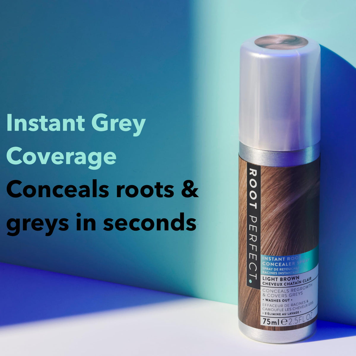 Root Perfect Root Touch Up Concealer Spray Dark Brown 75ml