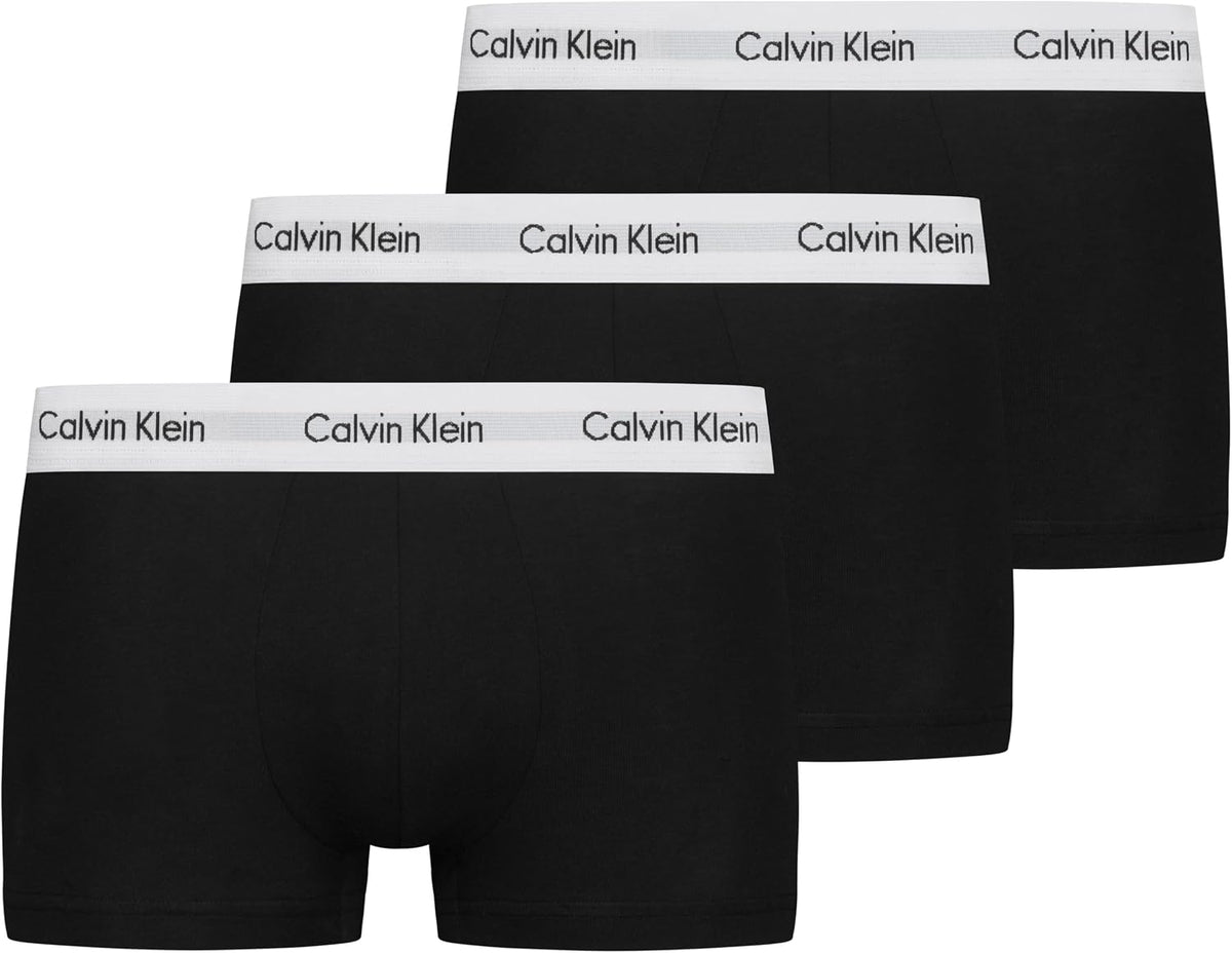 Calvin Klein Men’s 3 Pack Low Rise Trunks Underwear