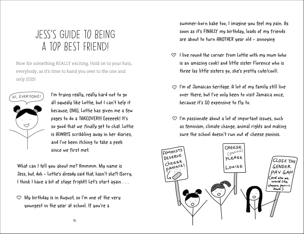 Lottie Brooks’s Essential Guide to Life: Write Your own Diary with Lottie: activities and advice from the hilarious Lottie Brooks!
