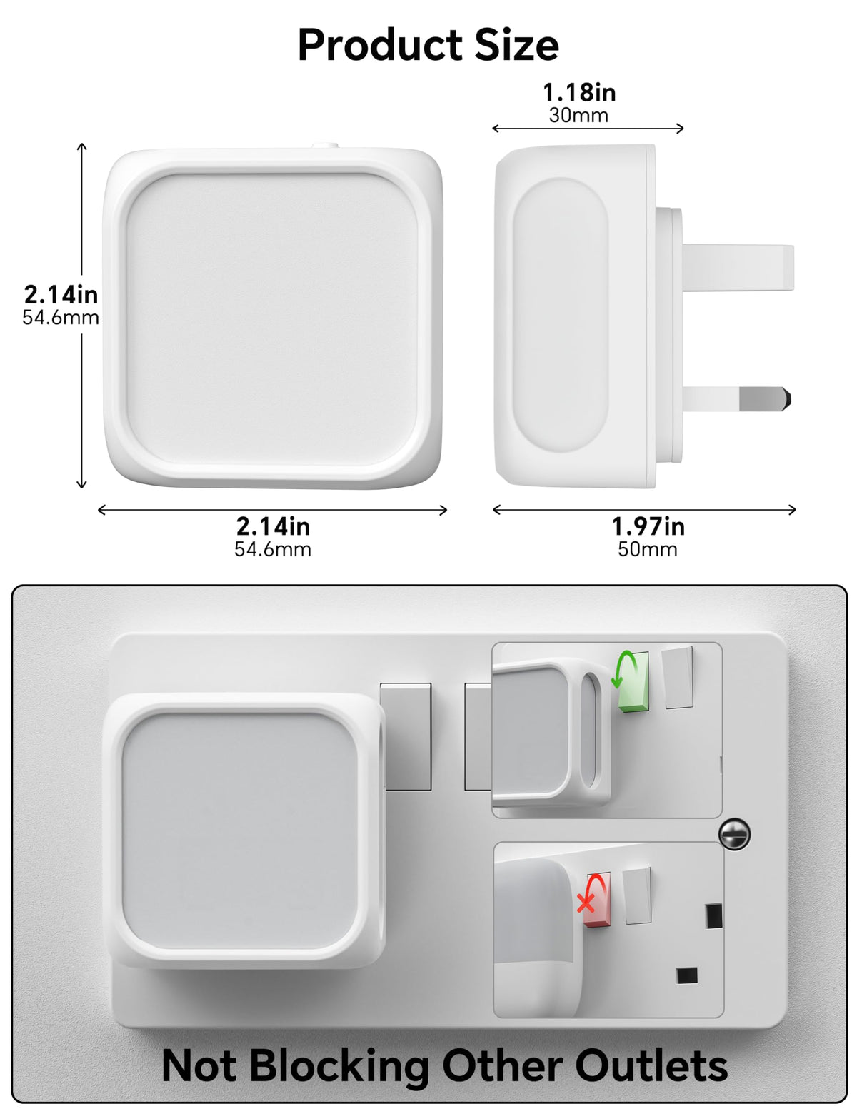 PURSNIC Night Light Plug in Wall, Dusk to Dawn, 3000K Warm White, 4 Pack