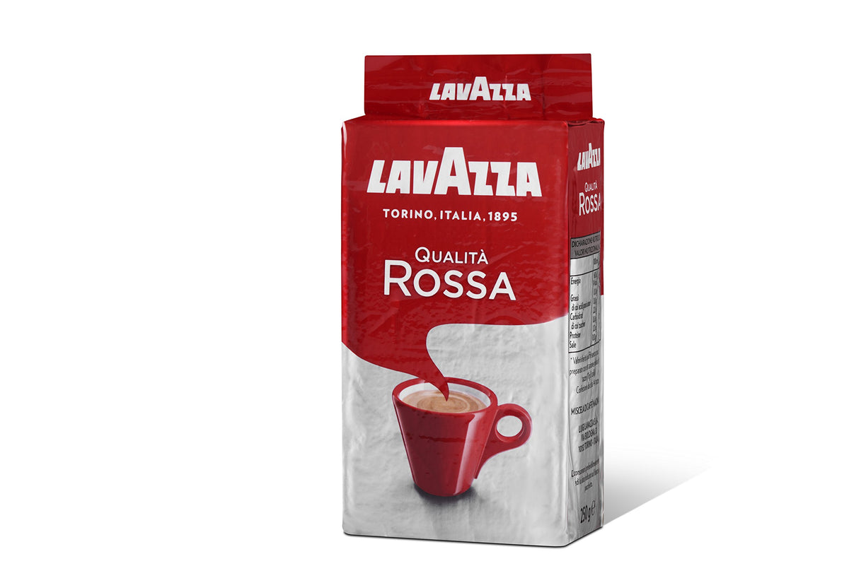 Lavazza Qualità Rossa, Ground Coffee Espresso 500 g (Pack of 2)