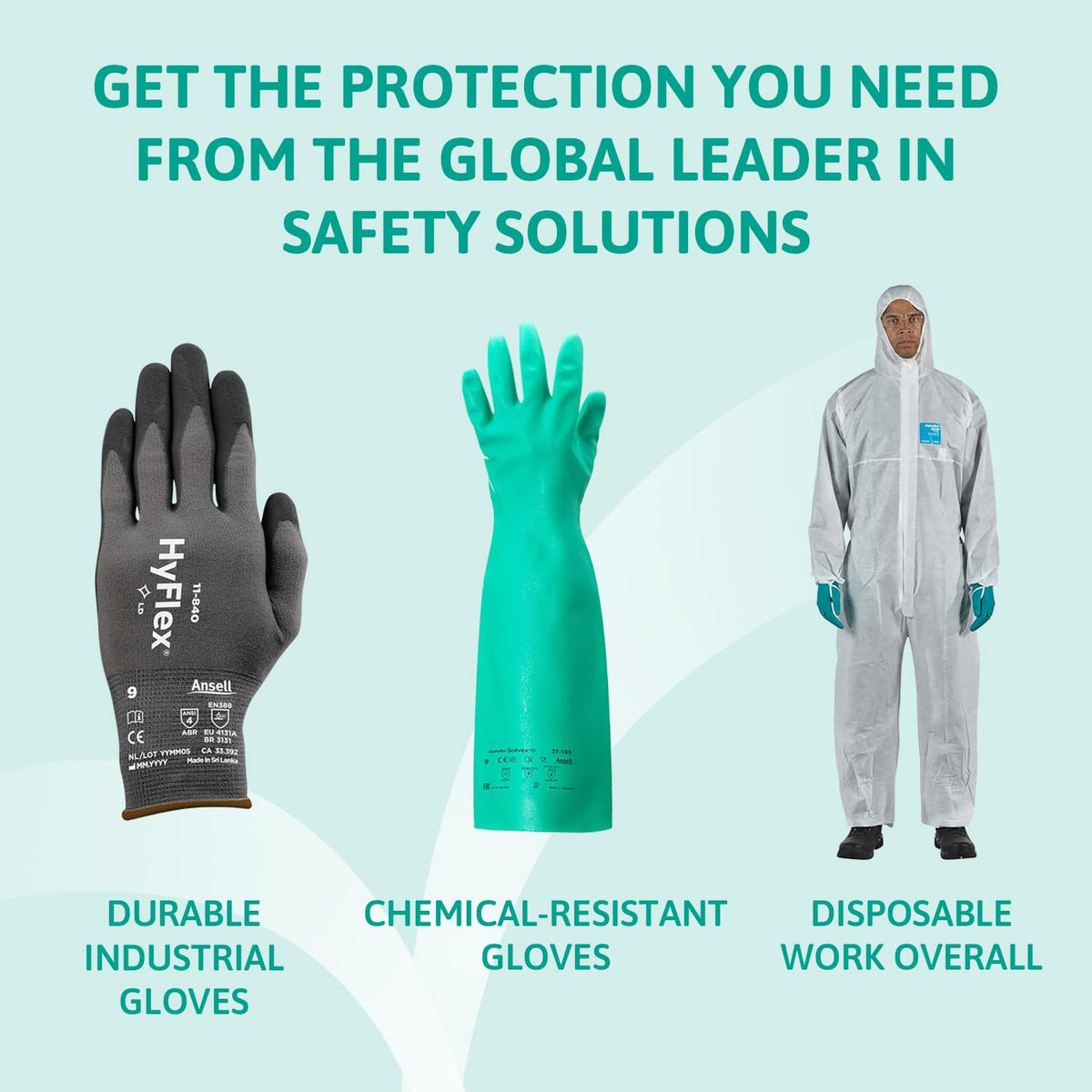 Ansell Microflex 93-732, Multipurpose Nitrile Disposable Gloves for Precise Handling and Mechanical Tasks, Latex Free, Powder-Free, Size M (100 Pieces)