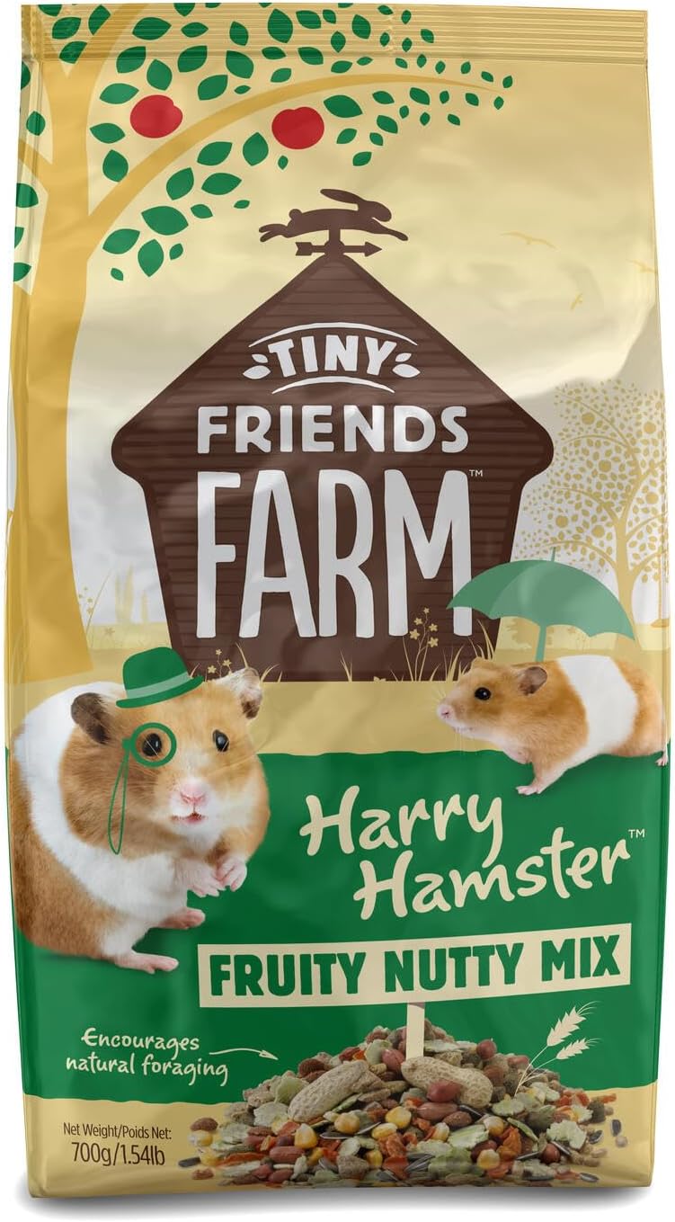 Supreme Petfoods Tiny Friends Farm Harry Hamster Fruity Nutty Mix 700g