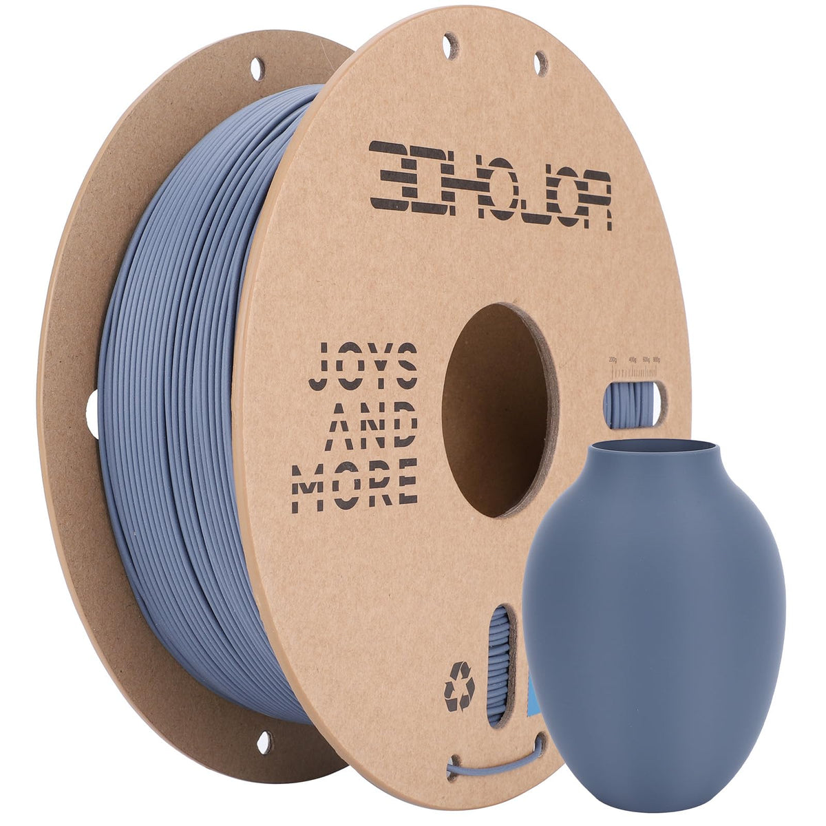 3DHoJor PLA+ PLA Plus Filament 1.75mm 1kg(2.2lbs) for 3D Printers,Yellow
