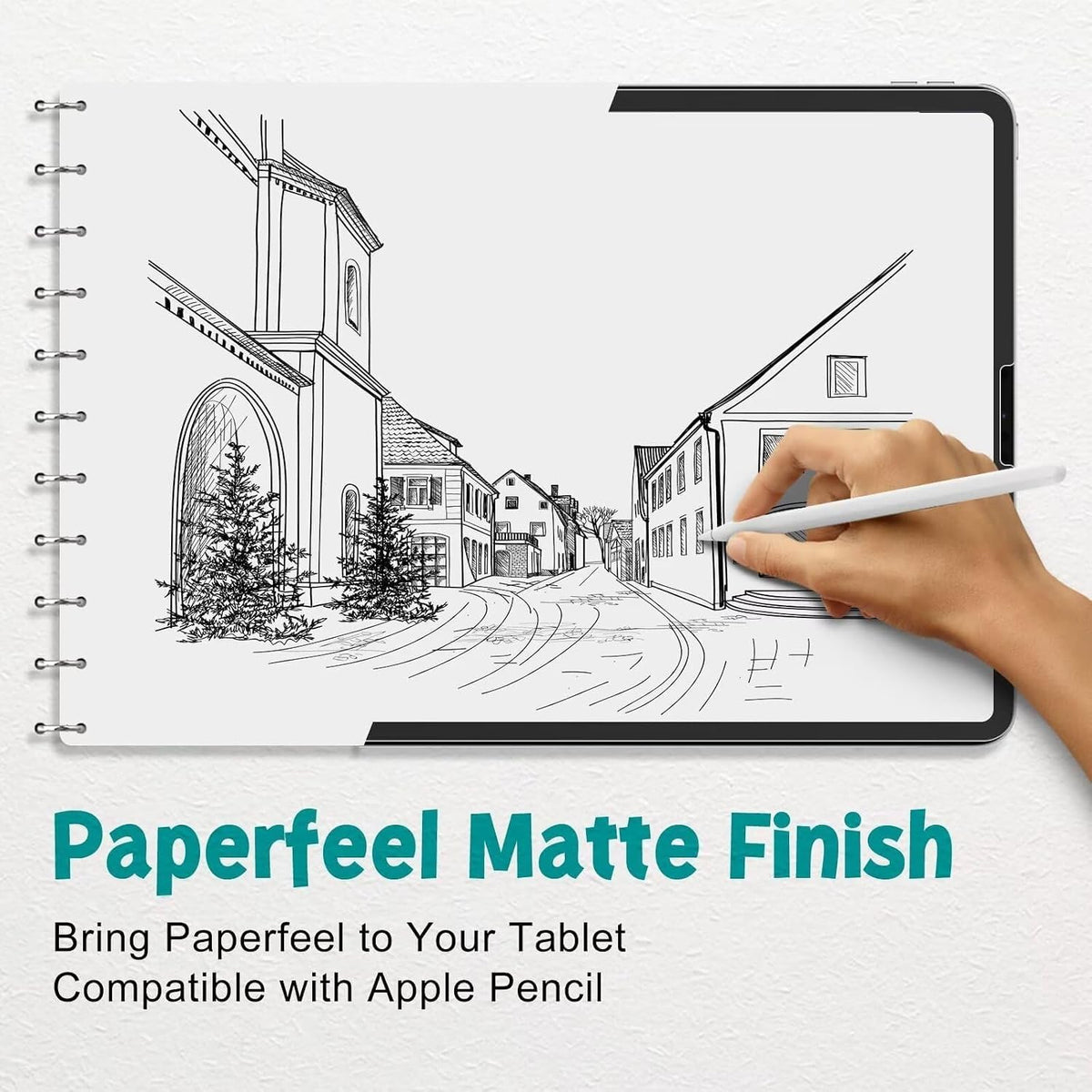 PAPERFEEL 2 Pack Screen Protector for iPad Air 13 Inch M4 M3 M2 2026-2024