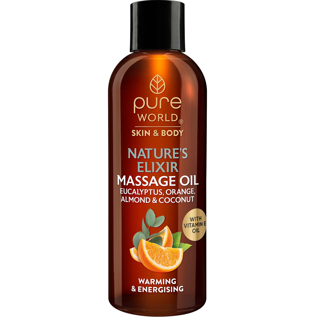 Pure World Natural Castor Oil 250ML Cold & Freshly Pressed 100% Pure and Undiluted Hexane Free Nourish Your Skin and Hair Eyebrows, Nails, Beard, Hair, Eyelash Growth Food Grade