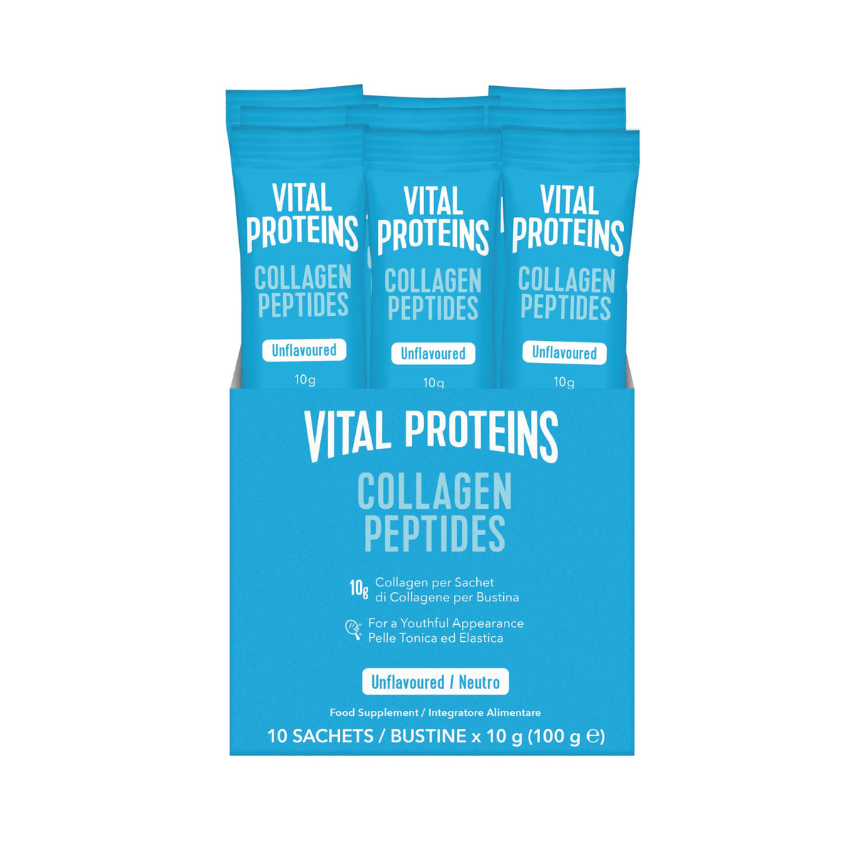 Vital Proteins Collagen Peptides Powder, Cocoa Flavor, Type I & III, 297g