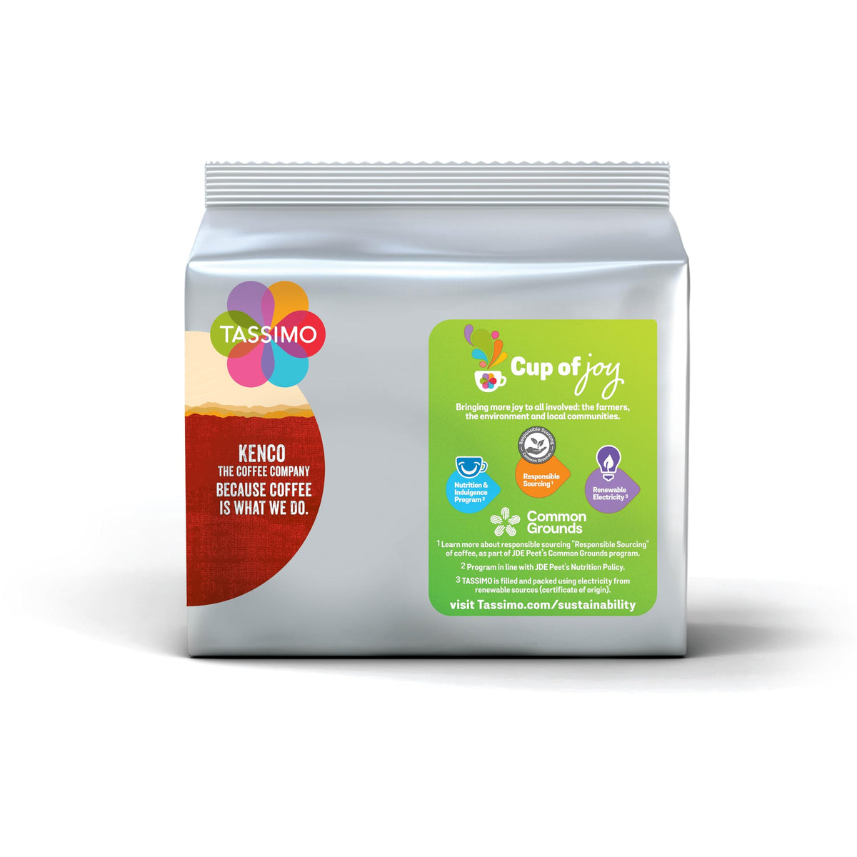 Tassimo Kenco Americano Grande XL Coffee Pods x16 (Pack of 5, Total 80 Drinks)
