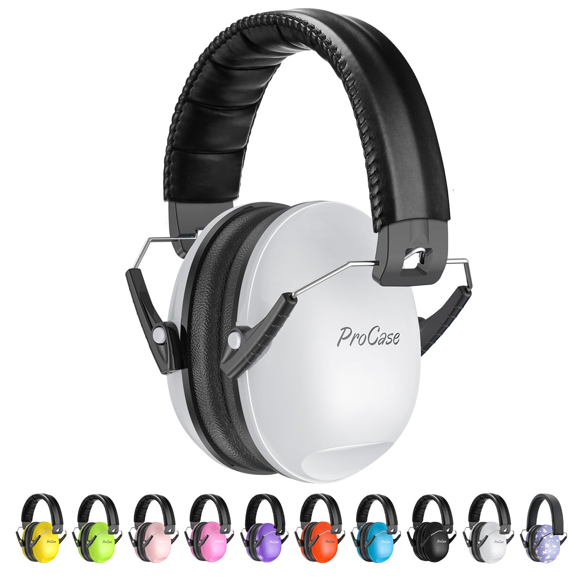 ProCase Ear Defenders for Children/Toddlers 3-16 Years SNR 27dB -Blue