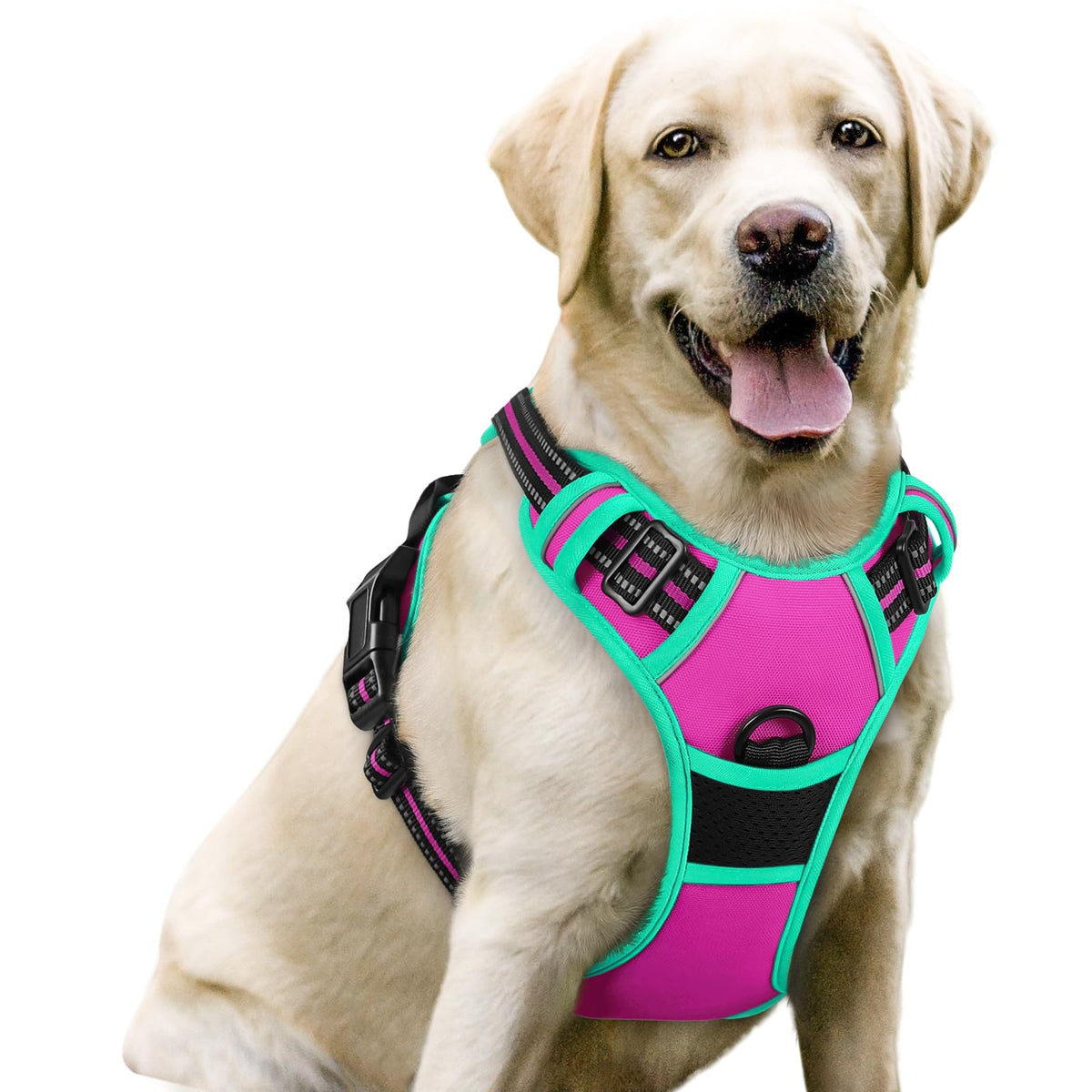 rabbitgoo Dog Harness Large Dog, No Pull Vest with Front Clip & Handle