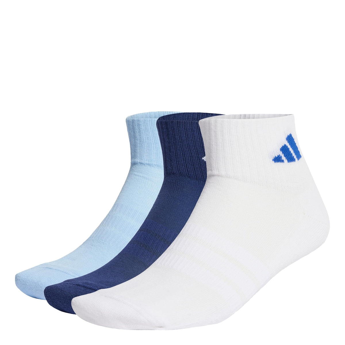 adidas CUSHIONED SPORTSWEAR ANKLE SOCKS 3 PAIR PACK