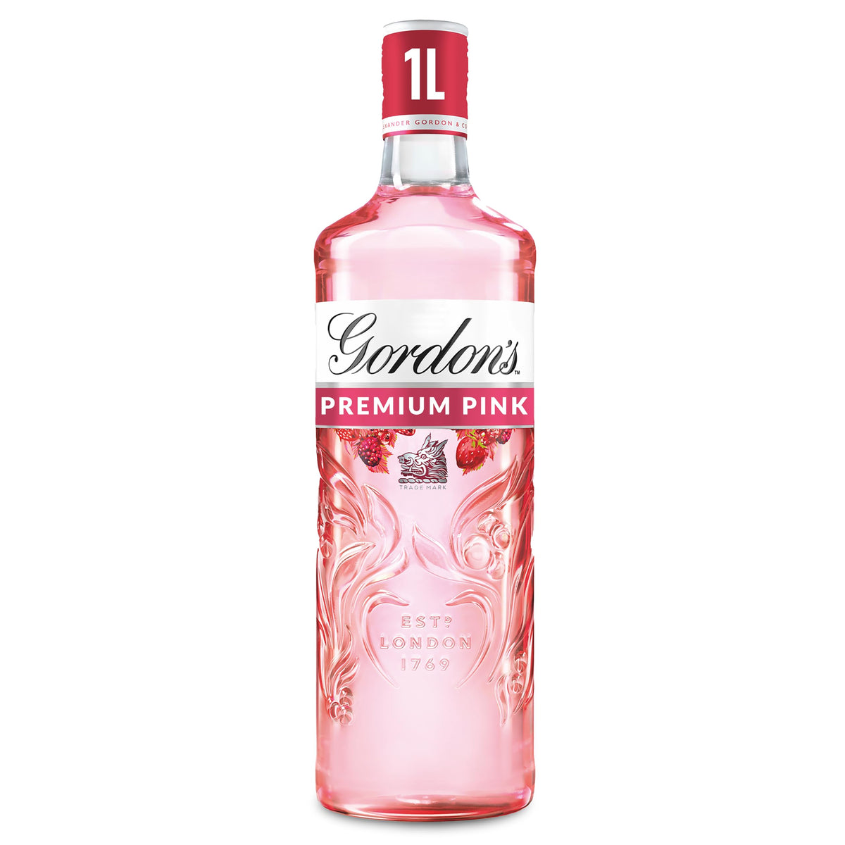 Gordon's Tropical Passionfruit Distilled Gin | 37.5% vol | 70cl | Tropical Passionfruit Flavours with Juniper Notes & Gin Botanicals | Enjoy in a Glass with Tonic