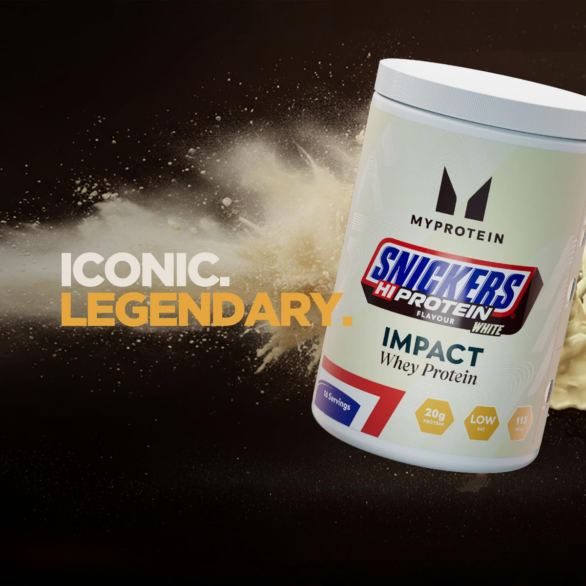 Myprotein Impact Whey Protein Powder | Vanilla - 30 Servings | Up to 23 g Whey Protein Per Serving with BCAAs | Builds Lean Muscle, Speeds Recovery | Low Fat & Carbs | Vegetarian