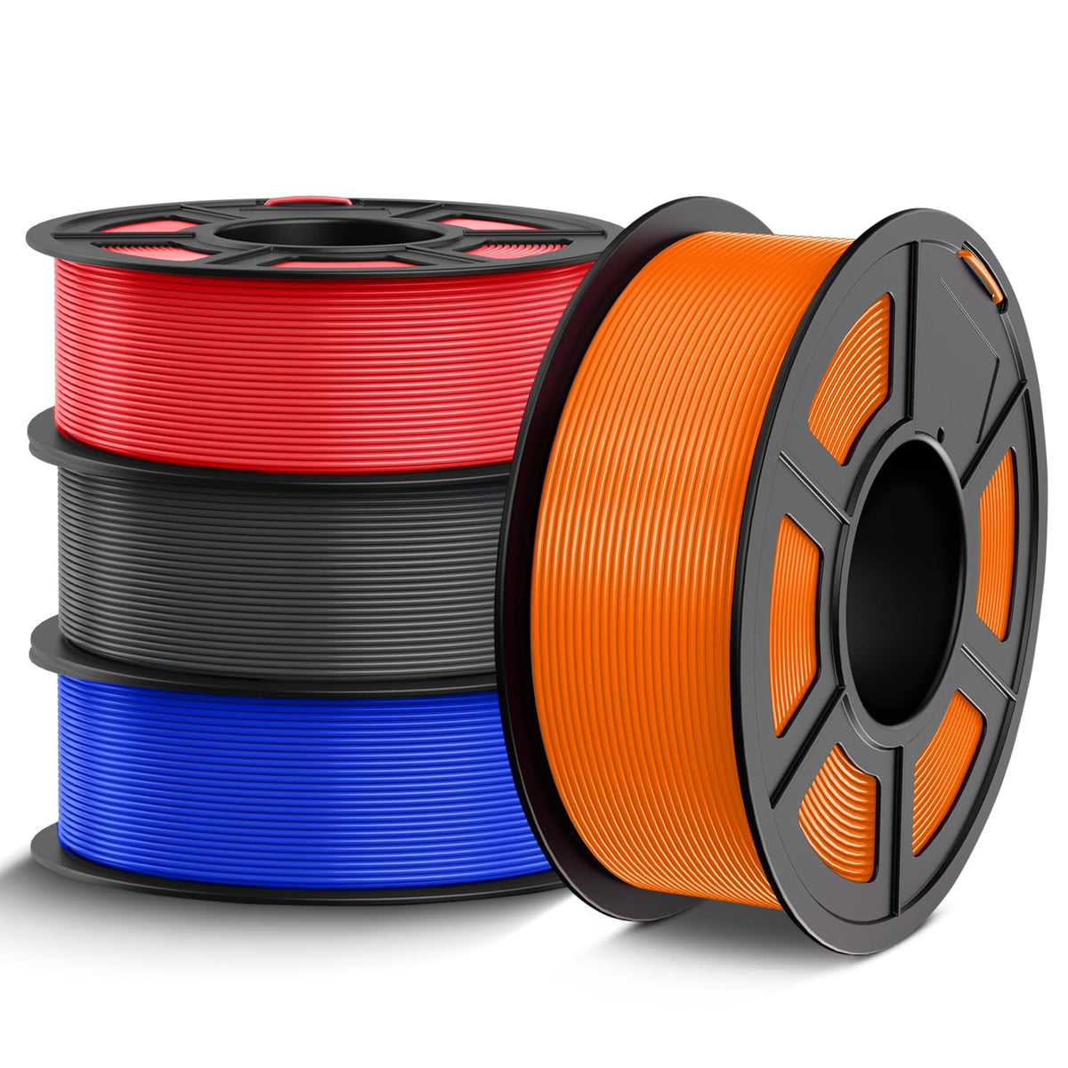 TECBEARS PETG Filament 1.75mm Black 1KG, High Strength & Toughness