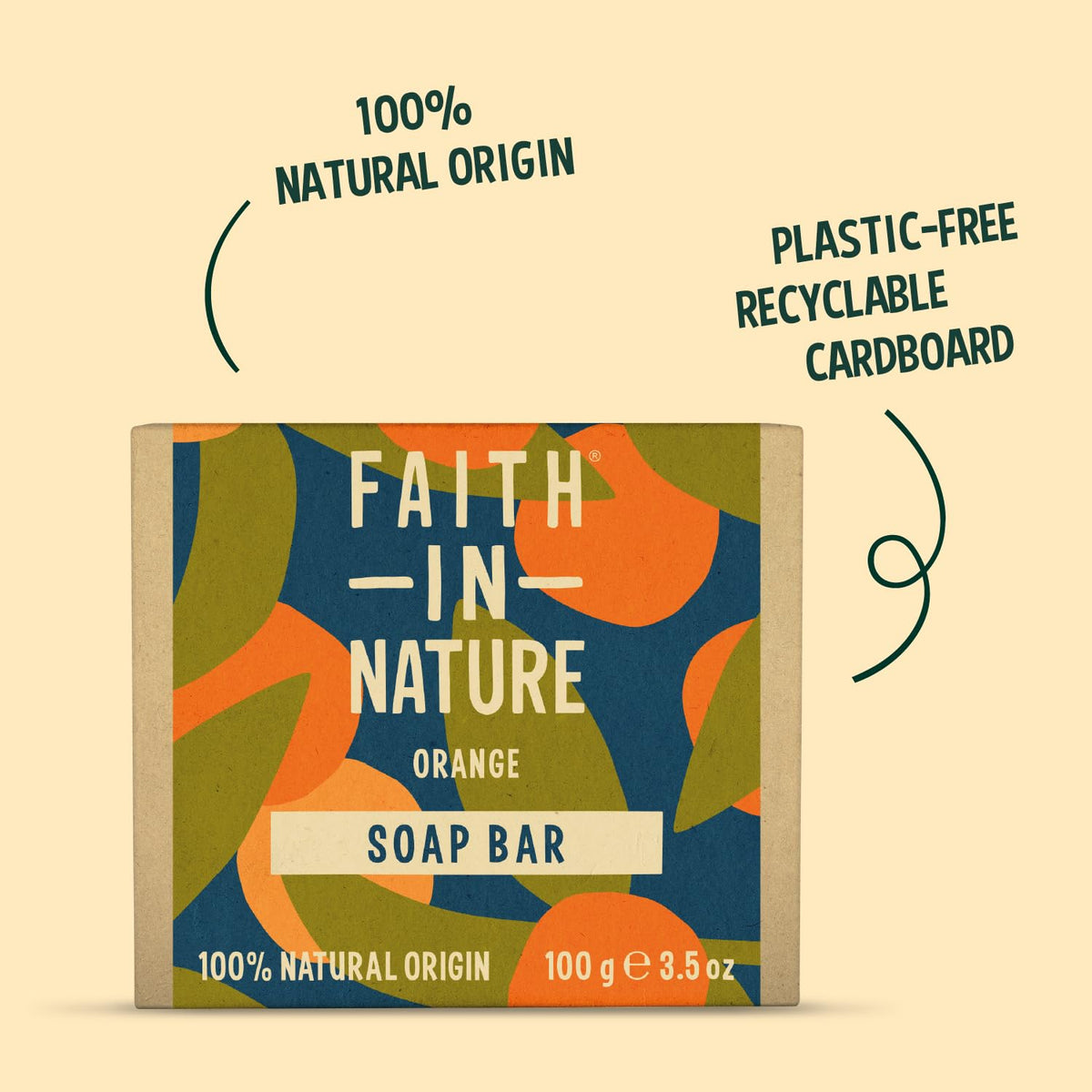 Faith In Nature Natural Coconut Hand Soap Bar, Hydrating, Vegan & Cruelty Free, No SLS or Parabens, 100g