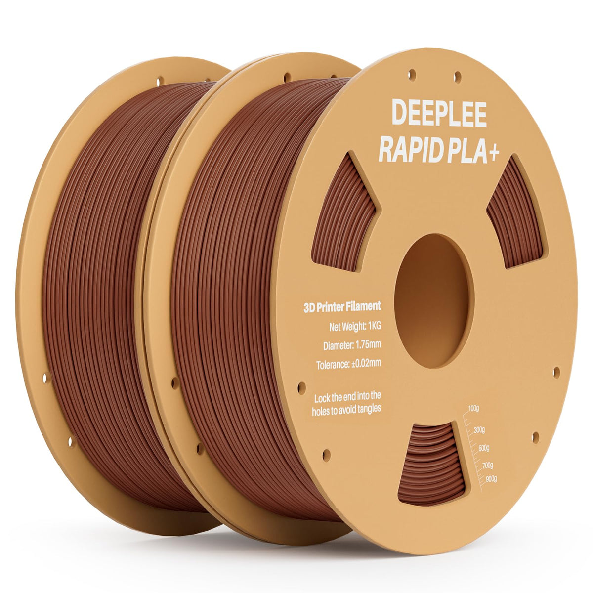 DEEPLEE Rapid PLA Plus Filament 1.75mm Orange 1kg