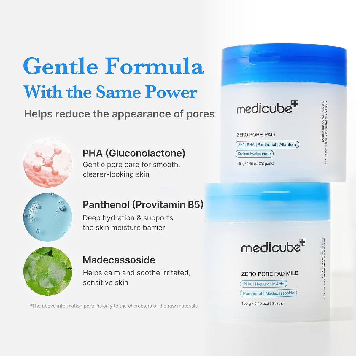 medicube Toner Pads Zero Pore Pad 2.0 for Exfoliation and Pore Care